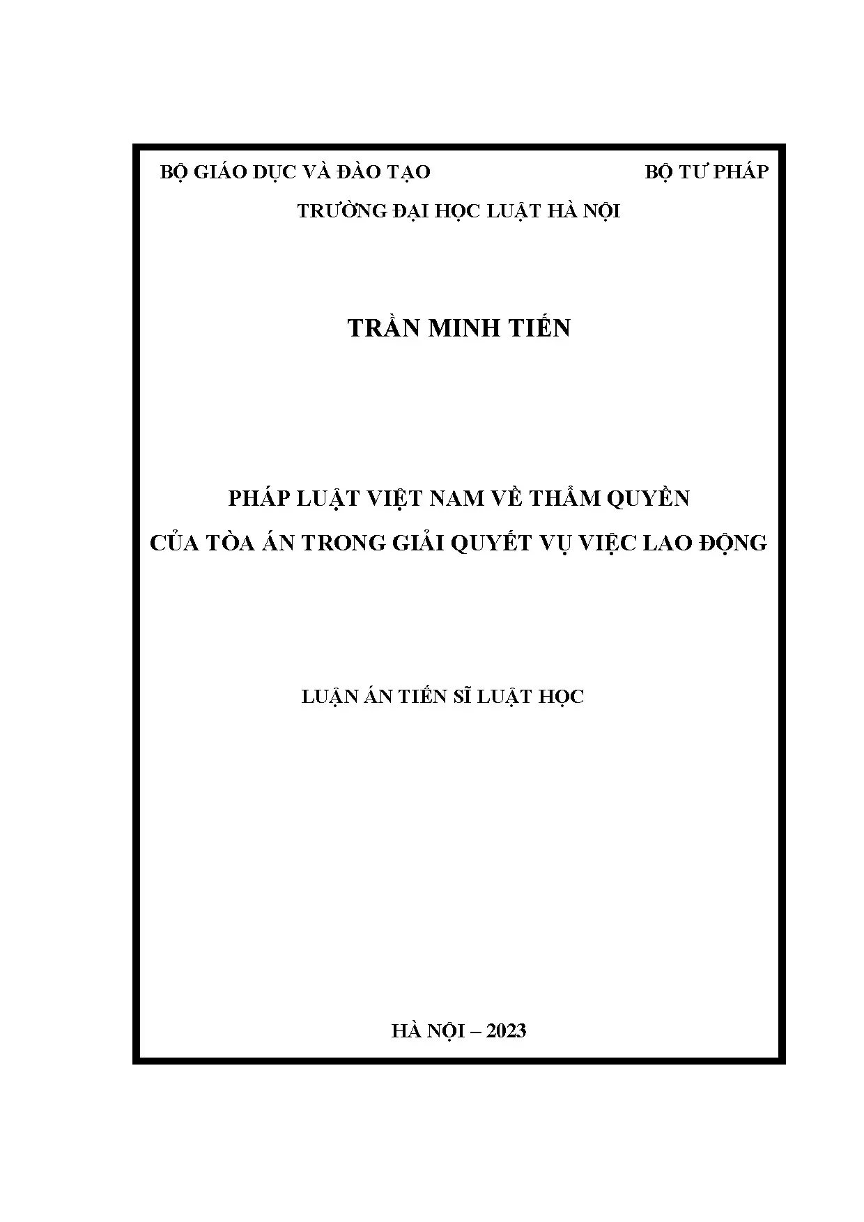 Thẩm quyền Tòa án giải quyết vụ việc lao động theo pháp luật Việt Nam