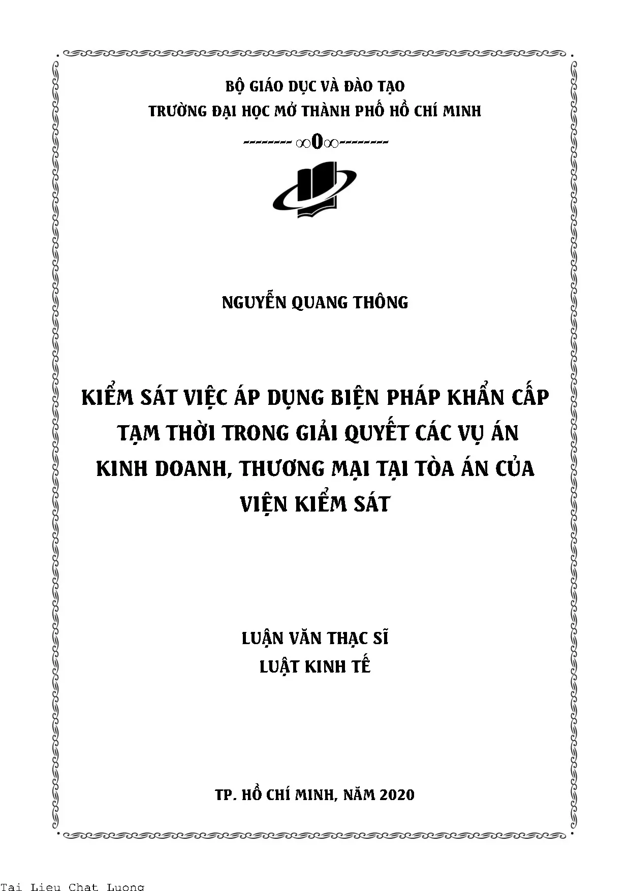 Kiểm sát việc áp dụng biện pháp khẩn cấp tạm