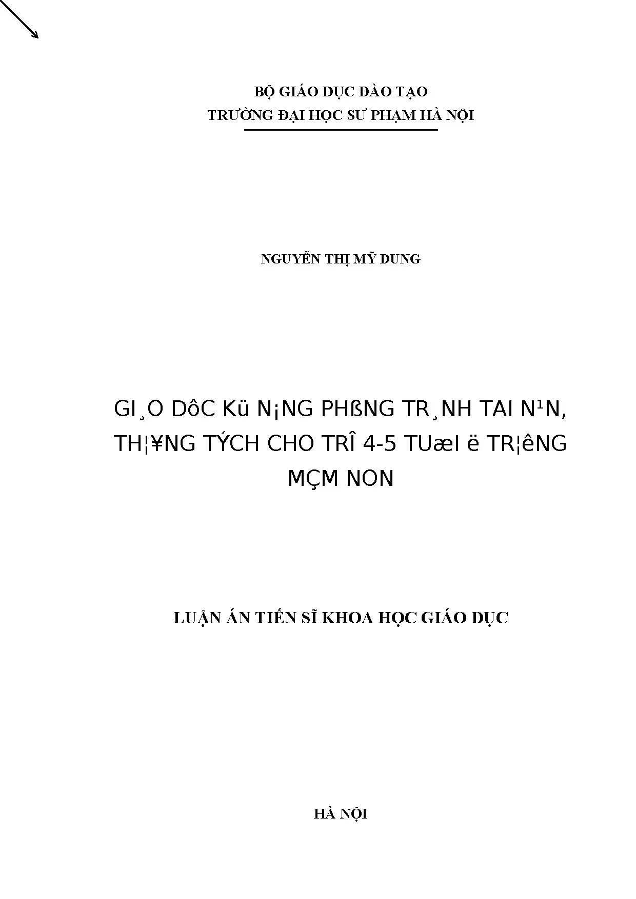 Giáo dục kỹ năng phòng tránh tai nạn thương tích cho trẻ 4-5 tuổi