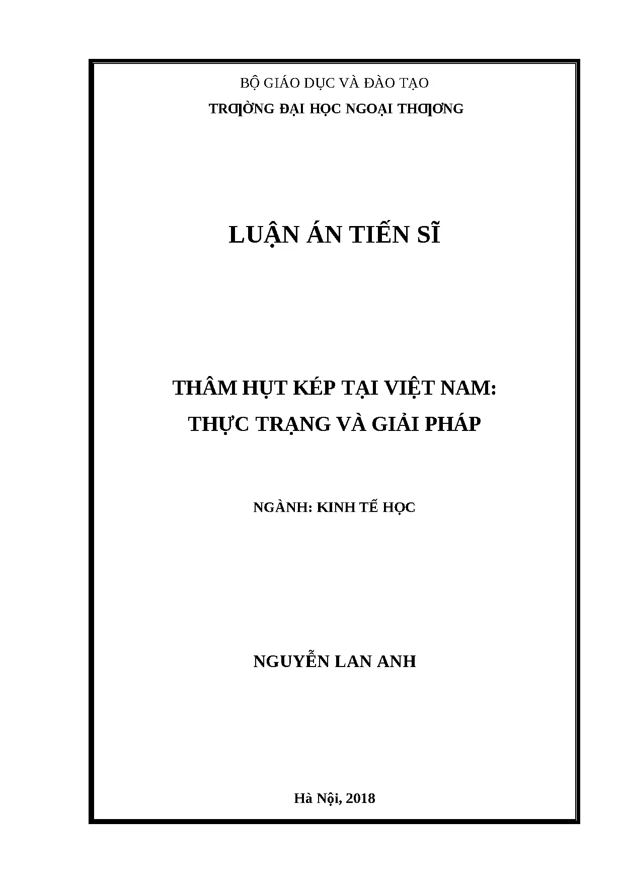 Thâm hụt kép tại việt nam thực trạng và giải phá