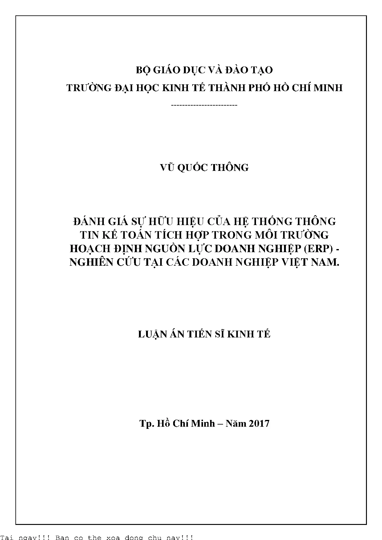 Đánh giá hệ thống thông tin kế toán tích hợp trong môi trường ERP