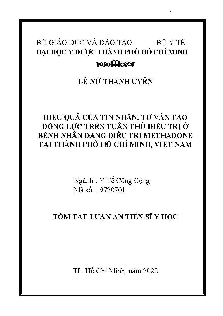 Hiệu quả của tin nhắn tư vấn tạo động lực trên tuân thủ điều
