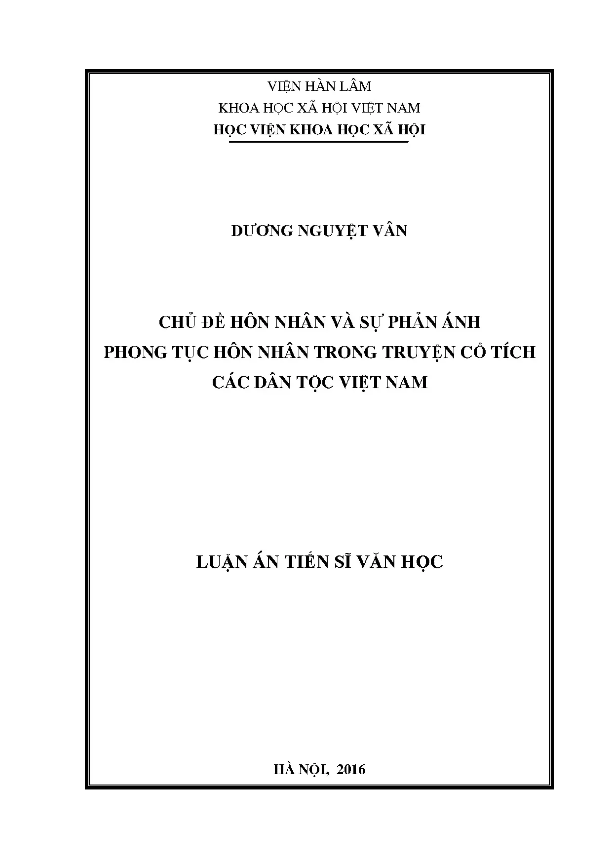 Phong tục hôn nhân trong truyện cổ tích Việt Nam