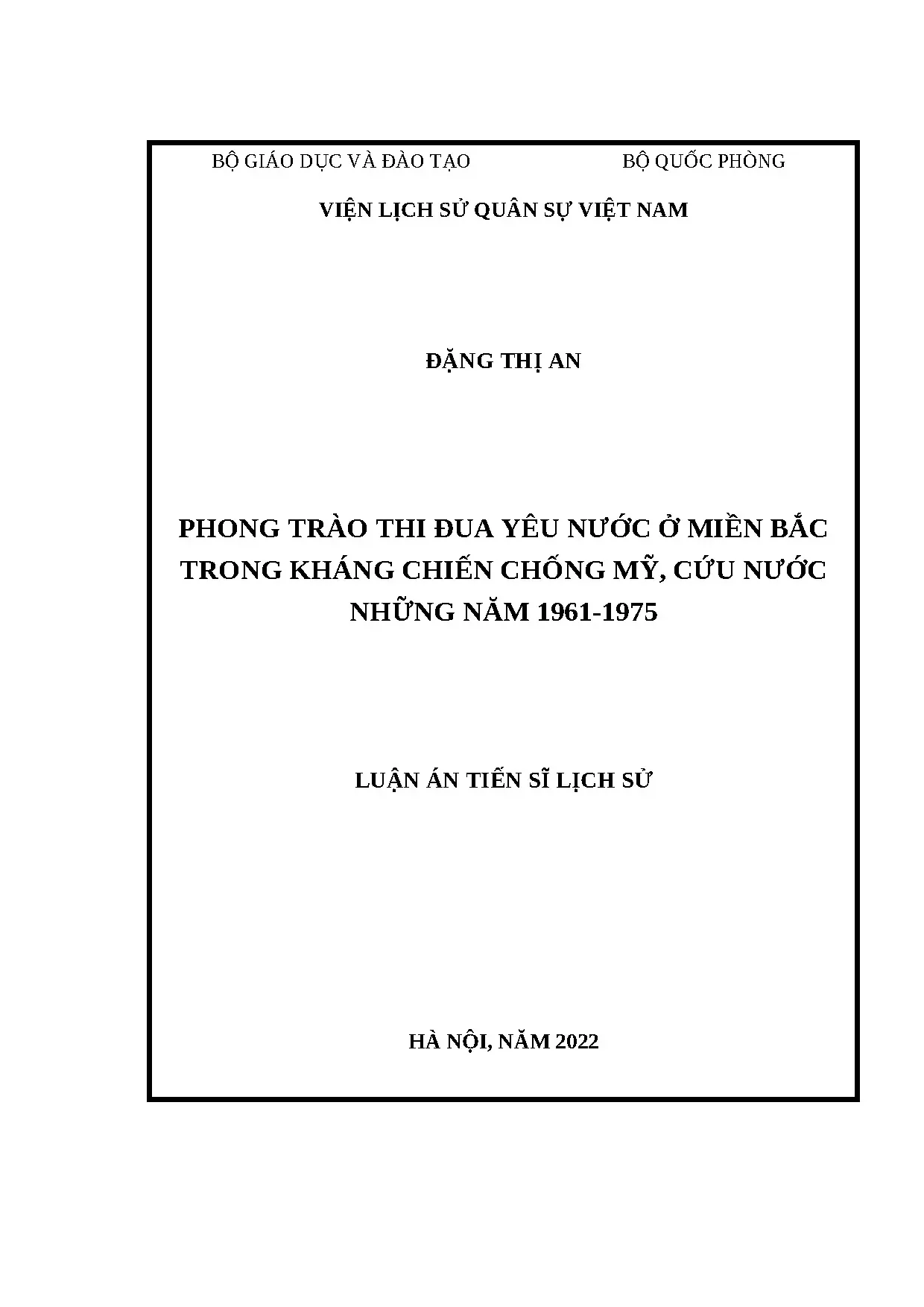 Thi đua yêu nước miền Bắc 1961-1975