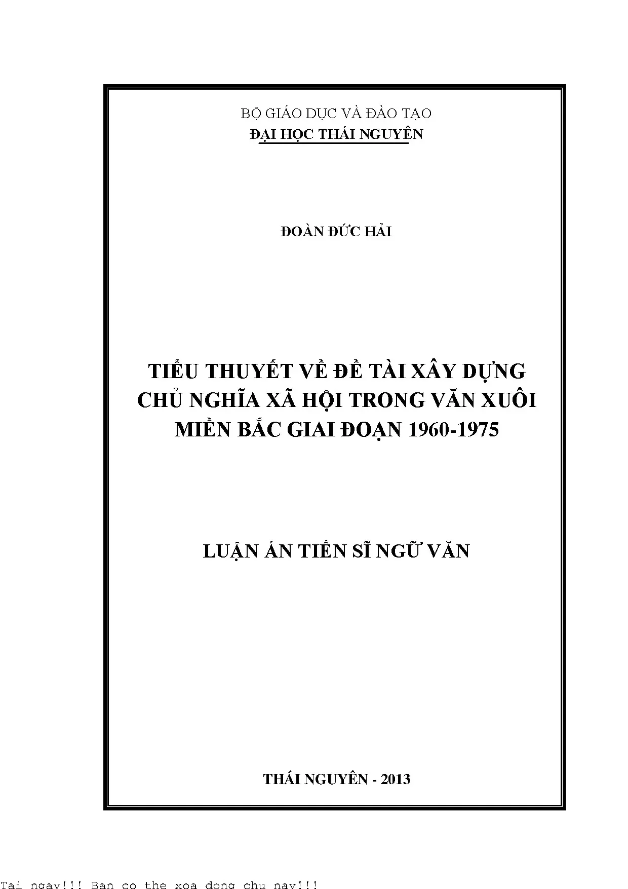 Tiểu thuyết về đề tài xây dựng chủ nghĩa xã h