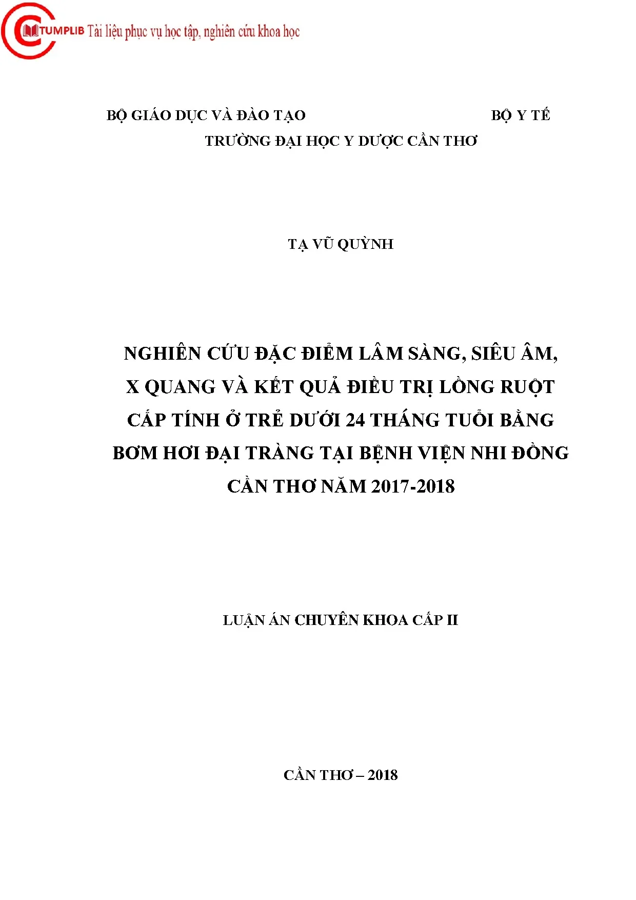 Đặc điểm và kết quả tháo lồng ruột cấp ở trẻ em