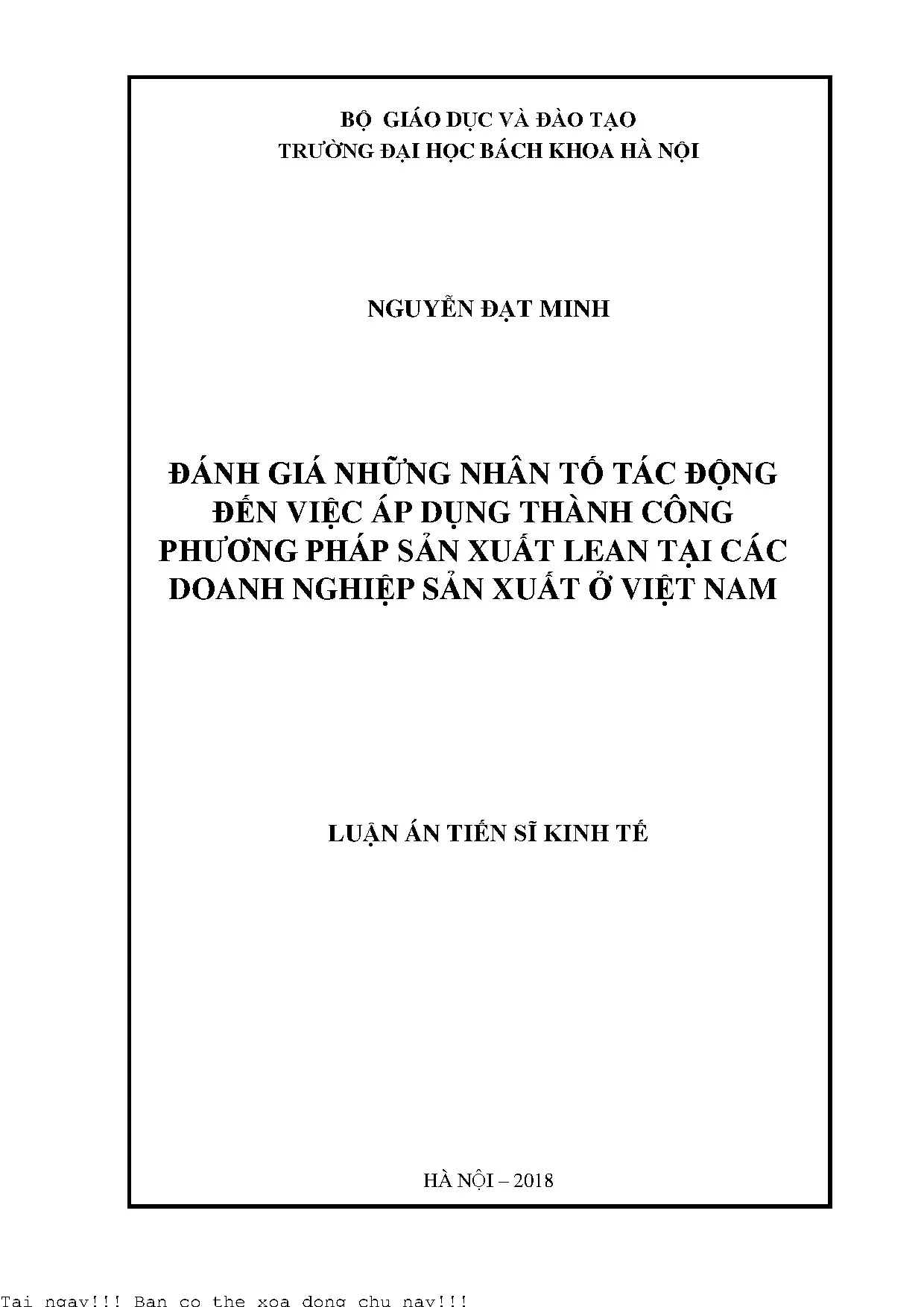 Đánh giá những nhân tố tác động đến việc áp d