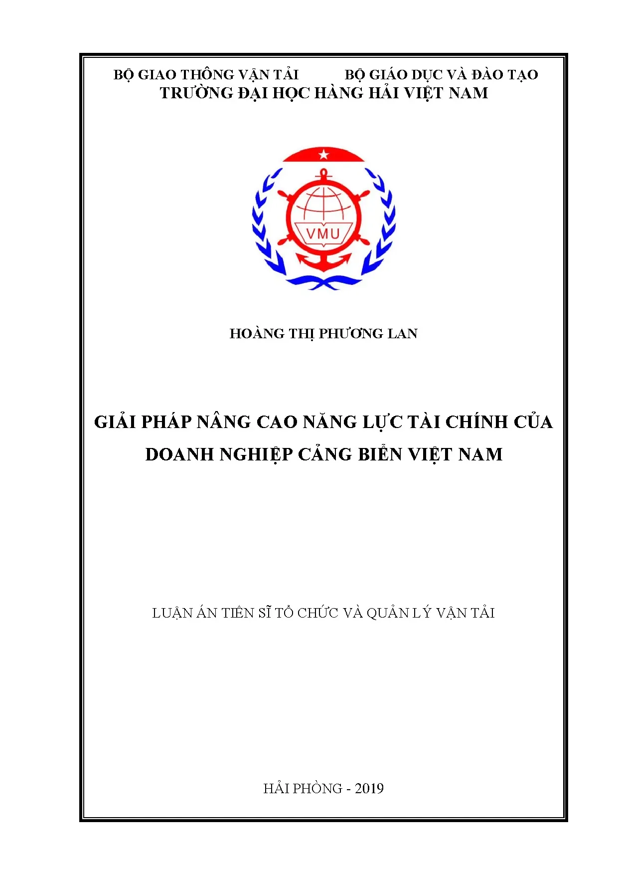 Giải pháp nâng cao năng lực tài chính doanh nghiệp cảng biển Việt Nam