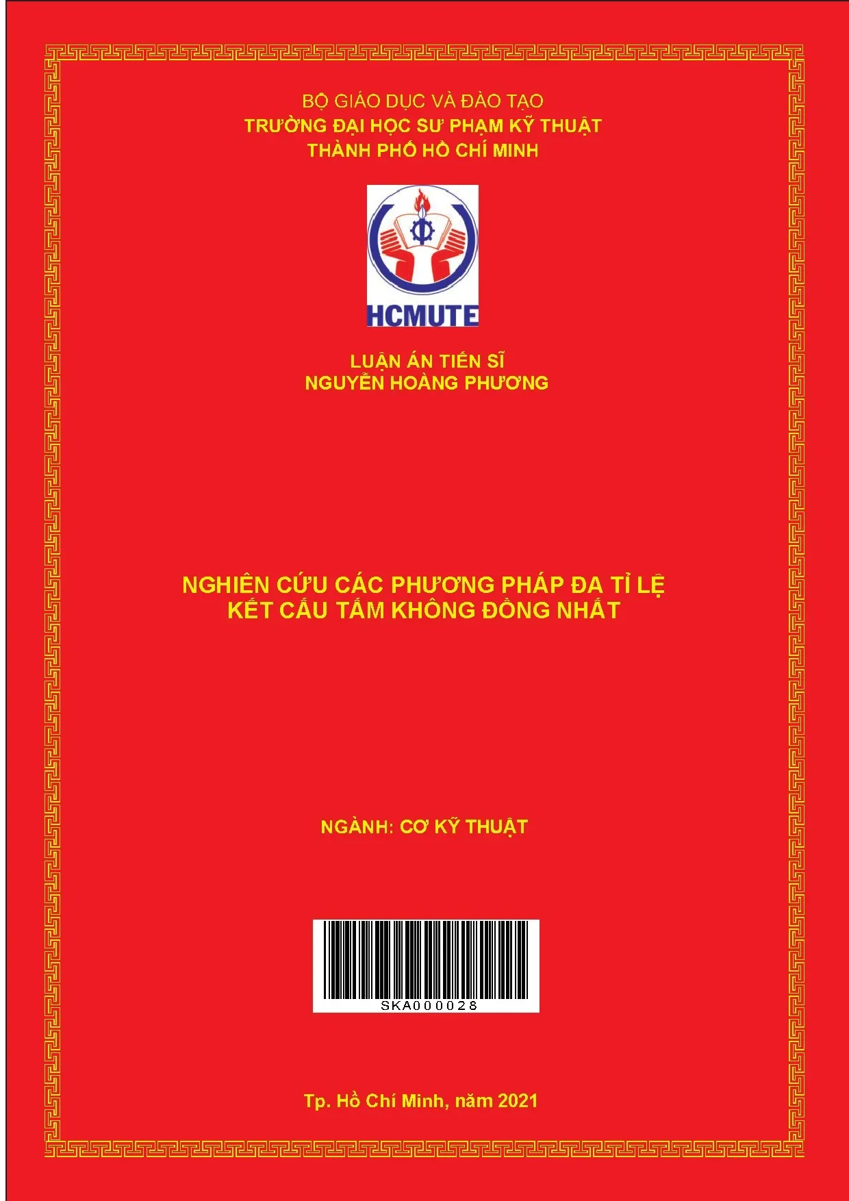 Nghiên cứu các phương pháp đa tỉ lệ kết cấu tấm không đồng n