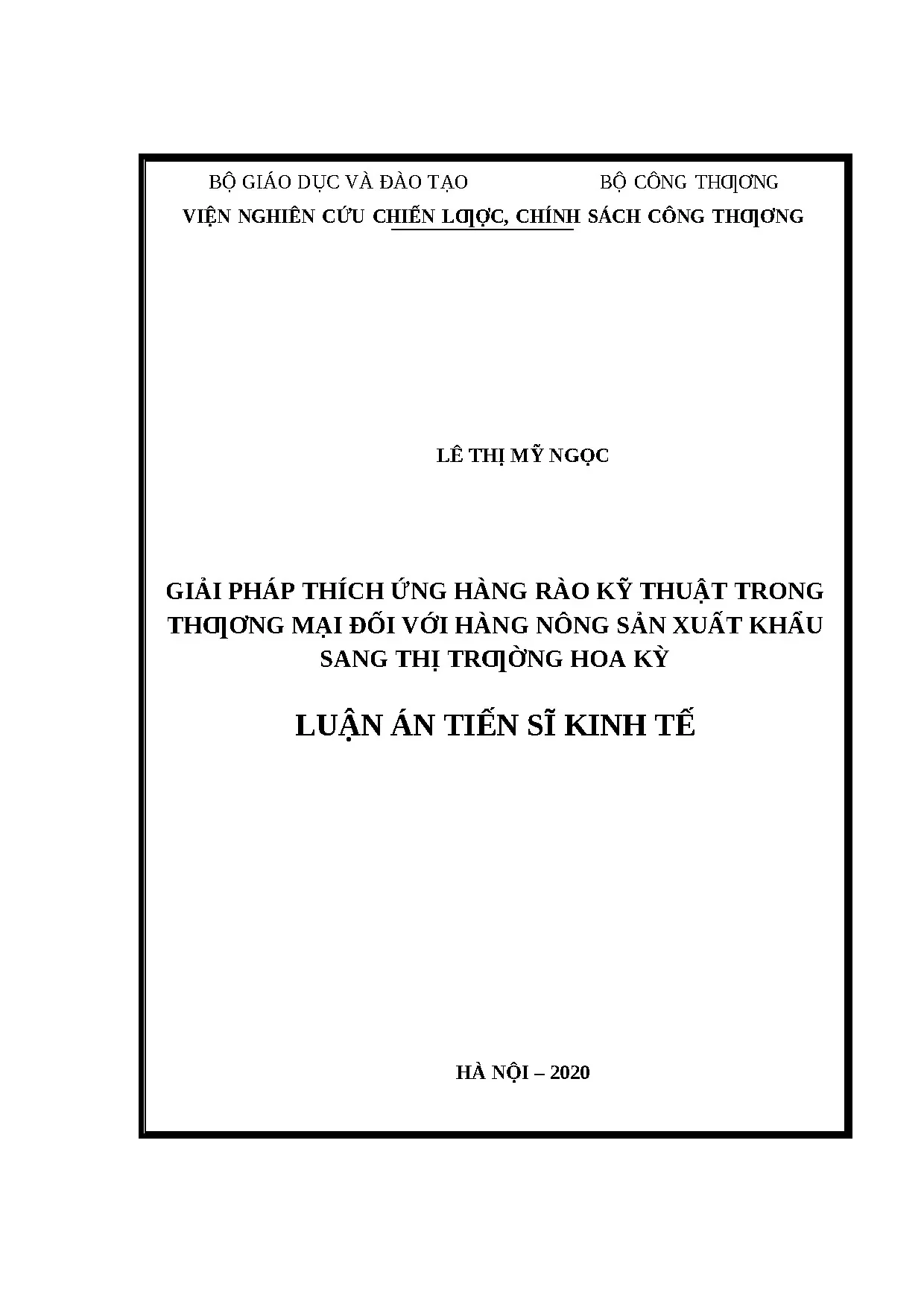 Giải pháp thích ứng hàng rào kỹ thuật xuất khẩu nông sản sang Hoa Kỳ