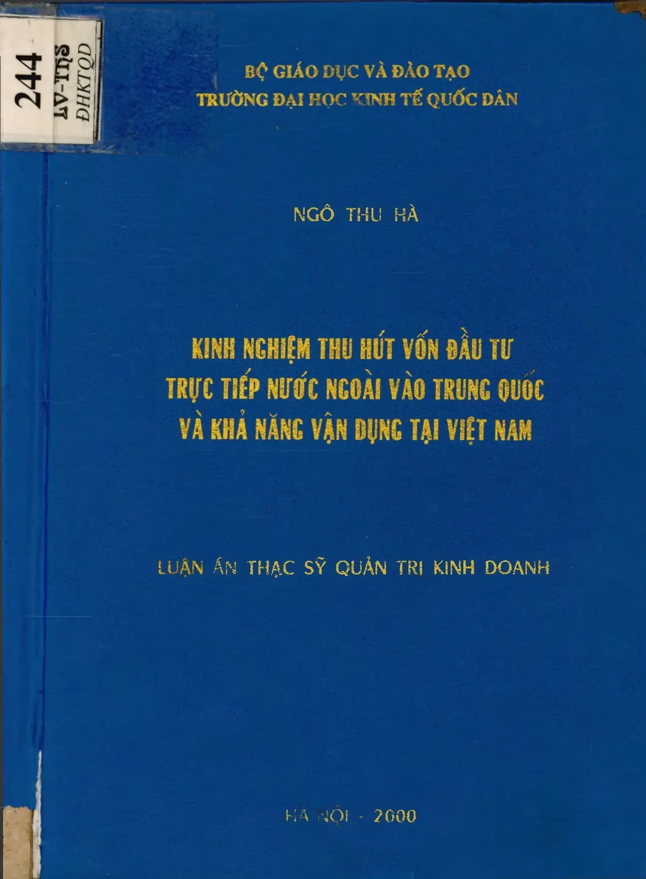Kinh nghiệm thu hút FDI của Trung Quốc và bài học cho Việt Nam