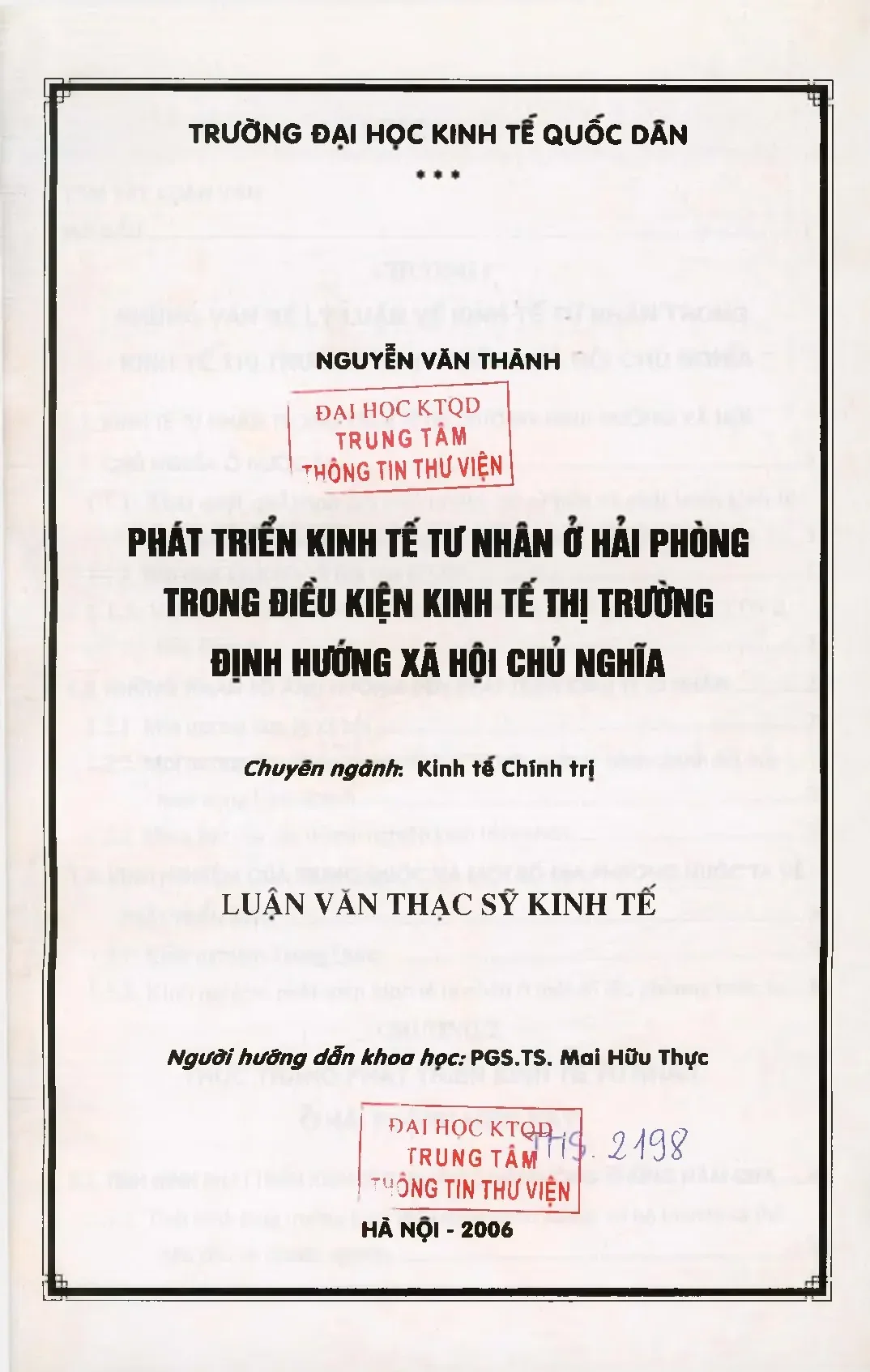 Kinh tế tư nhân Hải Phòng: Phát triển trong kinh tế thị trường XHCN
