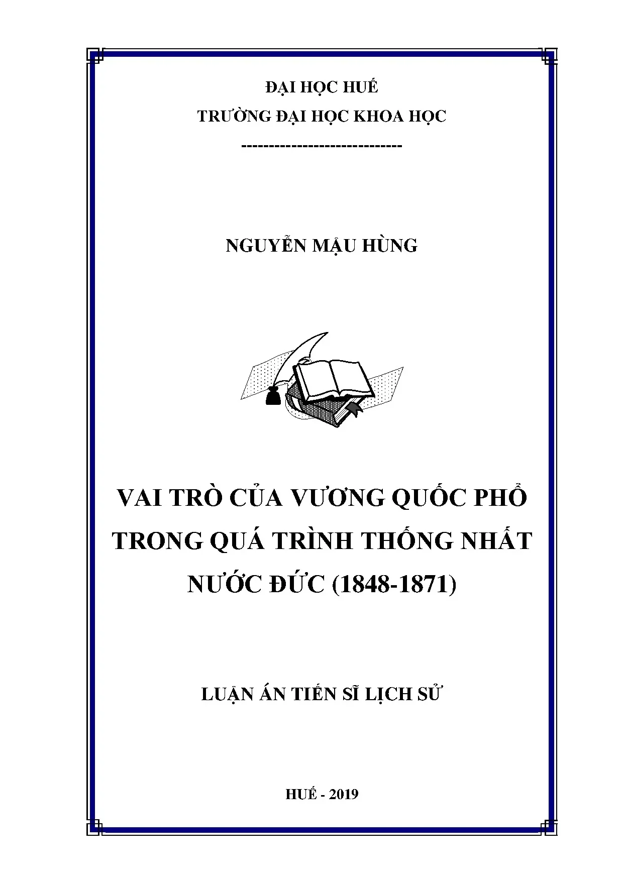 Vai trò của vương quốc phổ trong quá trình thống nhất nước Đức