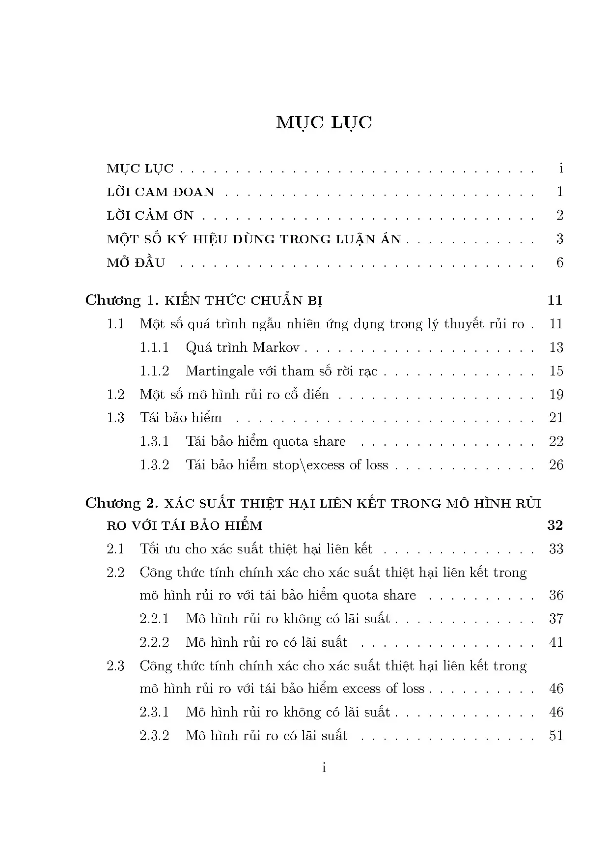 Rủi ro tài chính trong tái bảo hiểm: Nghiên cứu lý thuyết