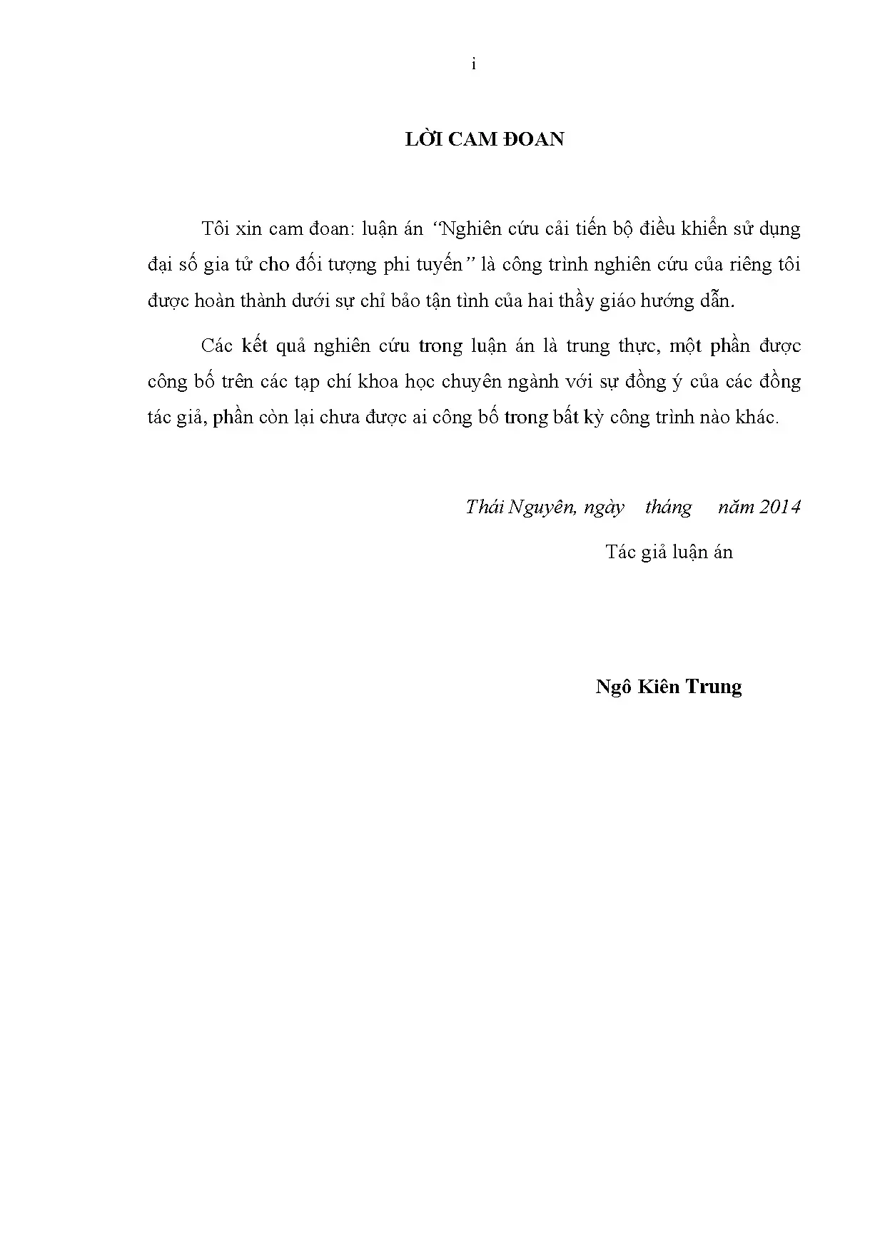 Cải tiến bộ điều khiển sử dụng đại số gia tử cho đối tượng phi tuyến