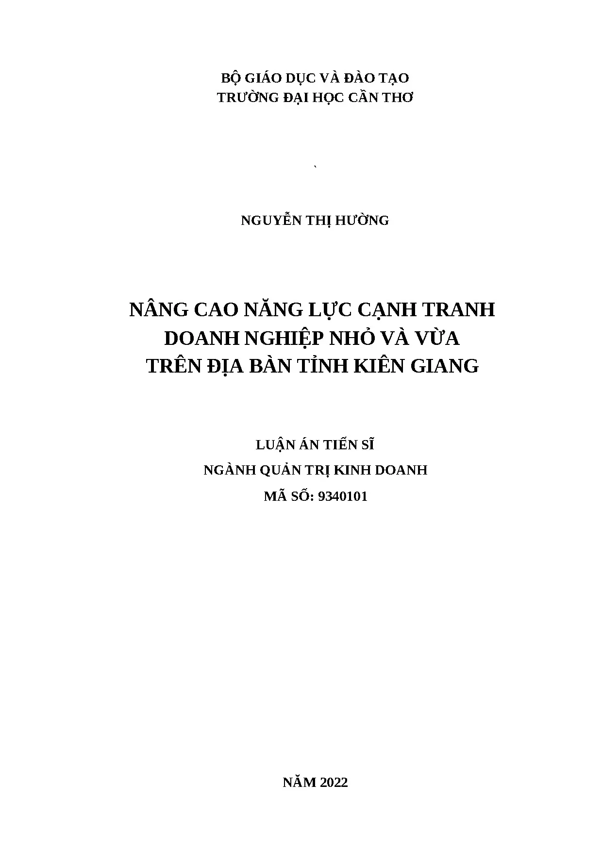Nâng cao năng lực cạnh tranh doanh nghiệp nhỏ và vừa trên đị