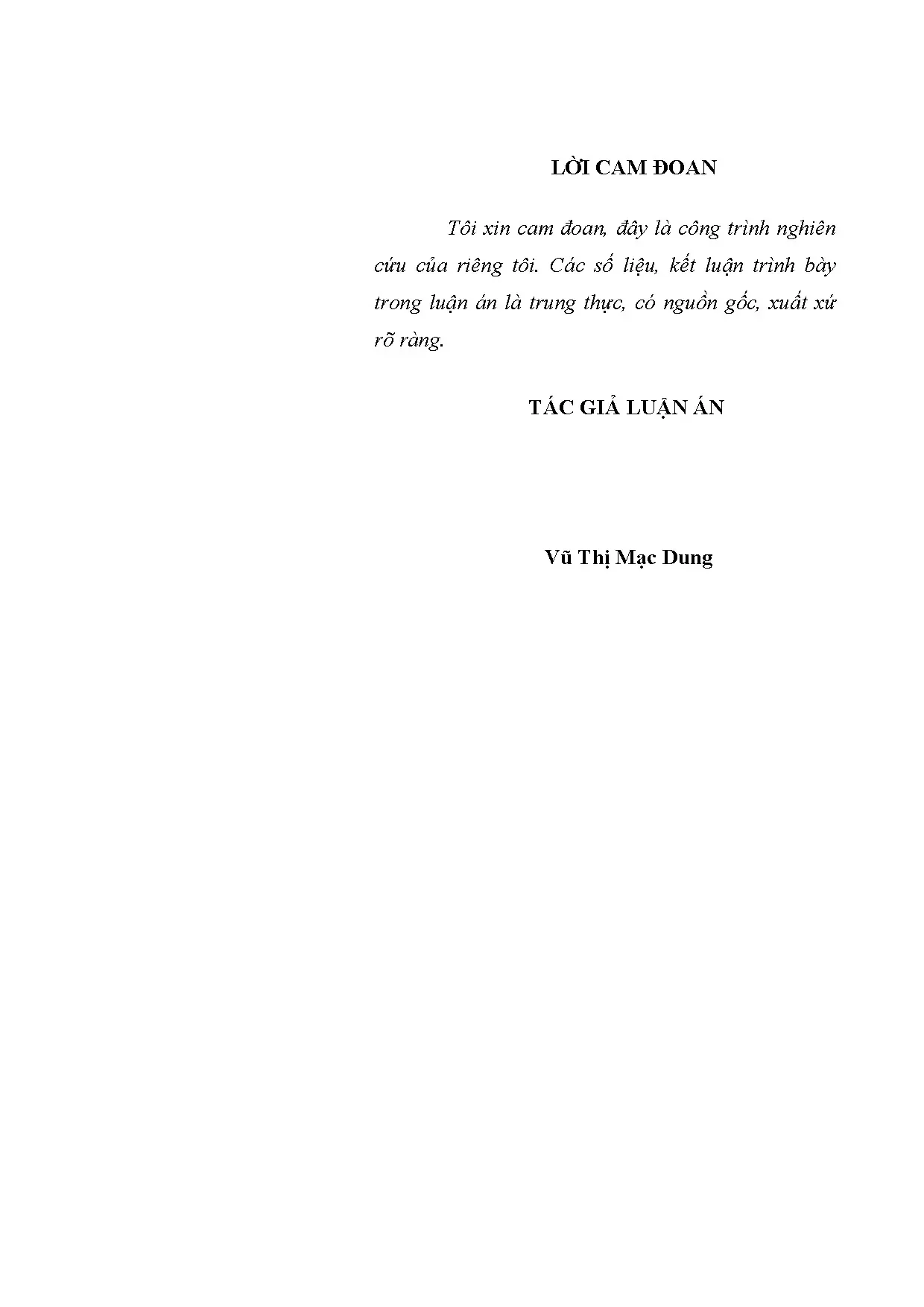 Luận án Đảng lãnh đạo bảo vệ tài nguyên nước ở Việt Nam