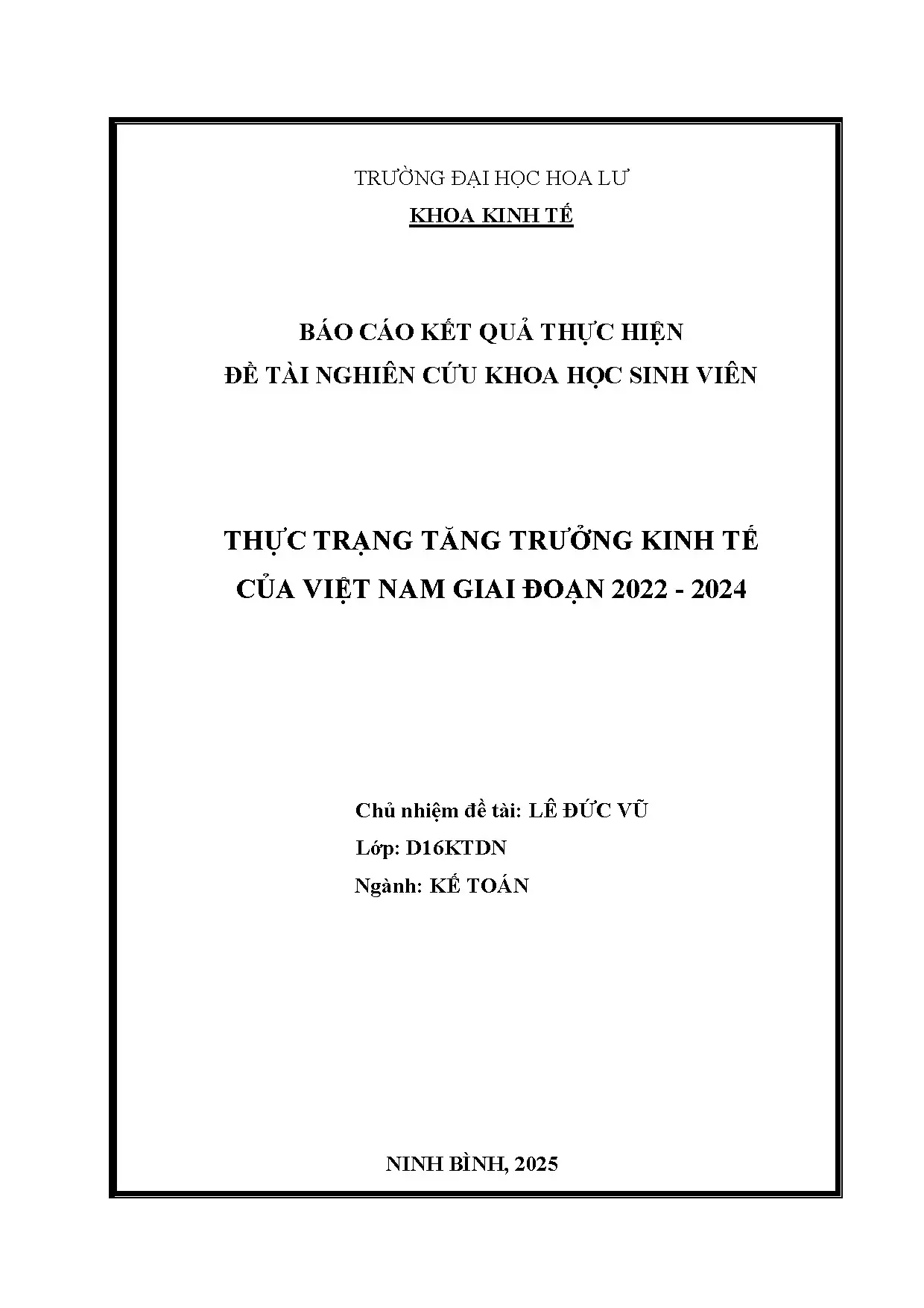 Thực trạng tăng trưởng kinh tế Việt Nam 2022-2024