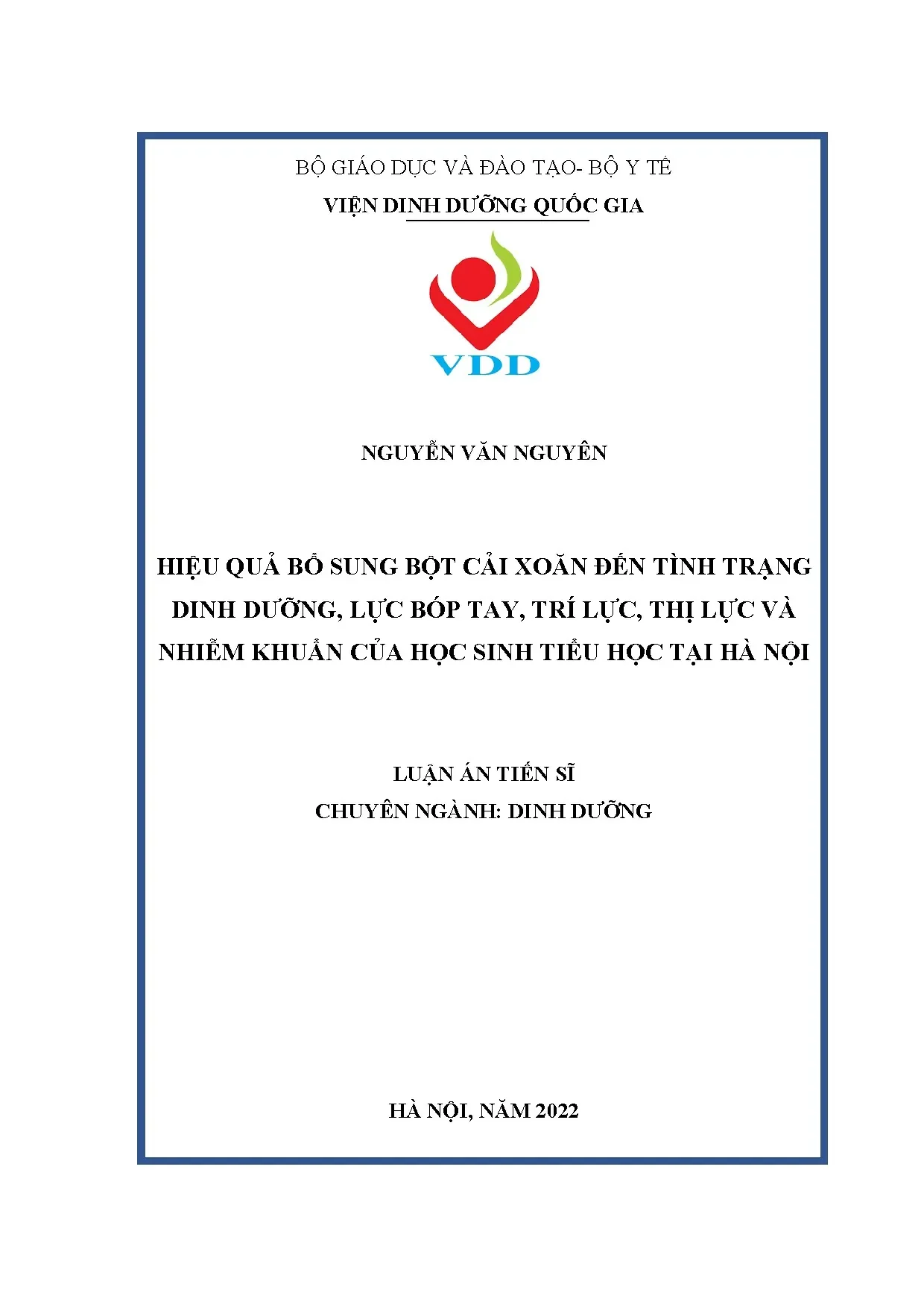 Bột cải xoăn cho học sinh tiểu học Hà Nội: Hiệu quả dinh dưỡng