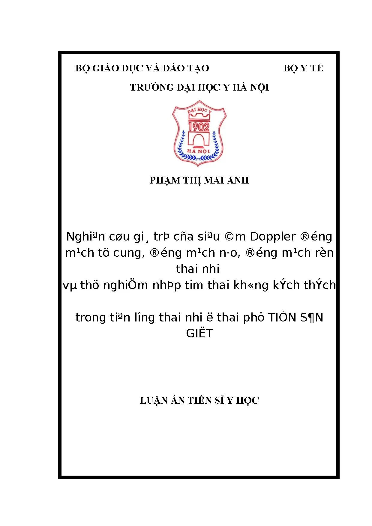 Siêu âm Doppler, nhịp tim thai dự đoán thai kỳ tiền sản giật