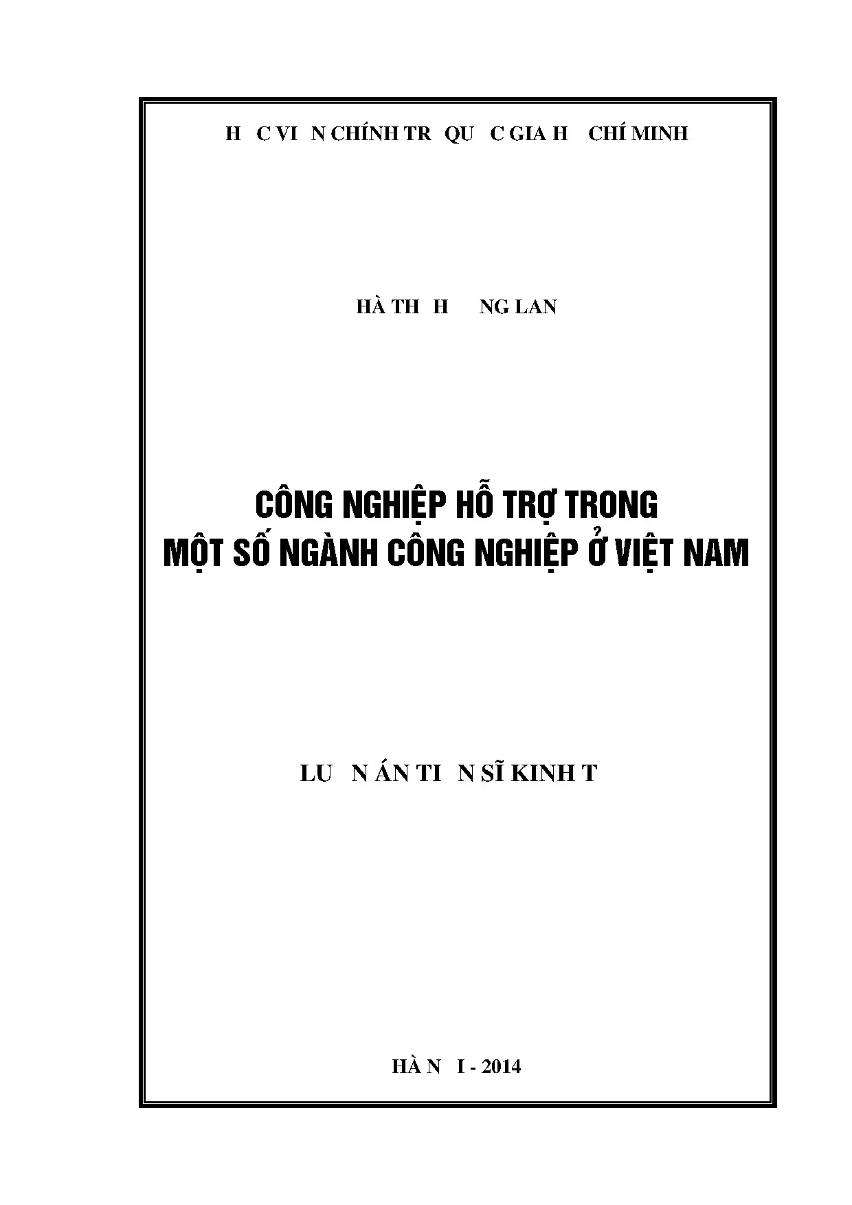 Phát triển công nghiệp hỗ trợ ngành xe máy, dệt may, điện tử Việt Nam