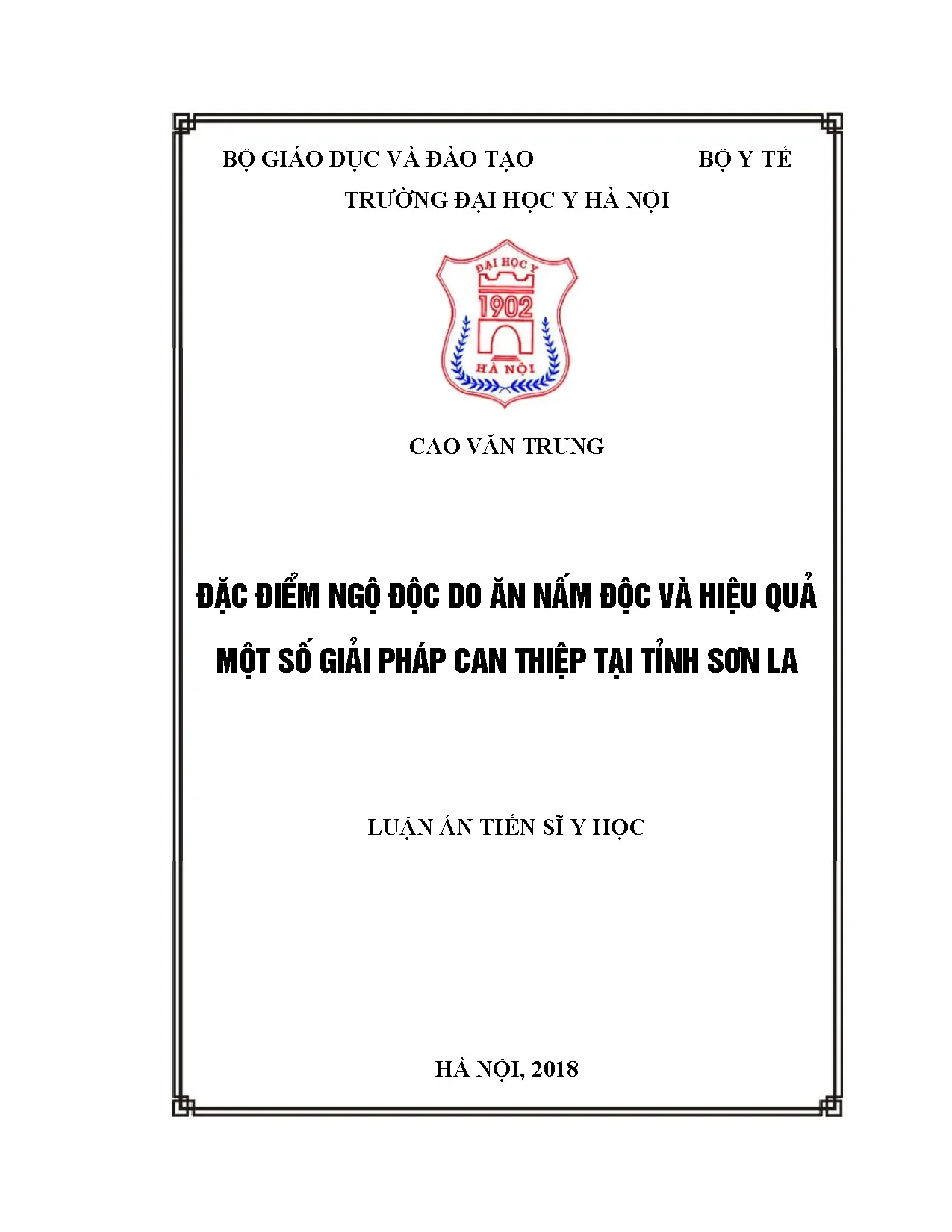 Ngộ độc nấm độc ở Sơn La: Đặc điểm & giải pháp can thiệp
