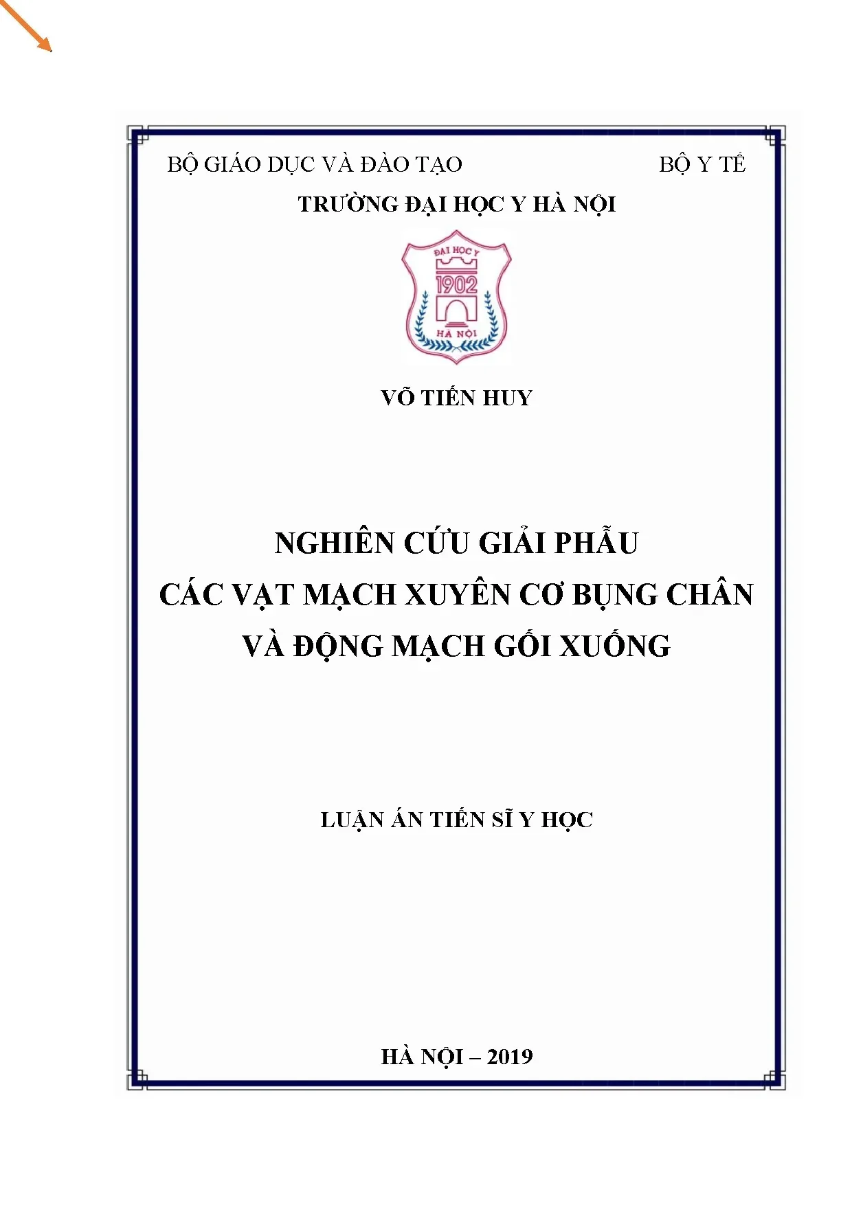 Giải phẫu vạt mạch xuyên cơ bụng chân & ĐM gối xuống