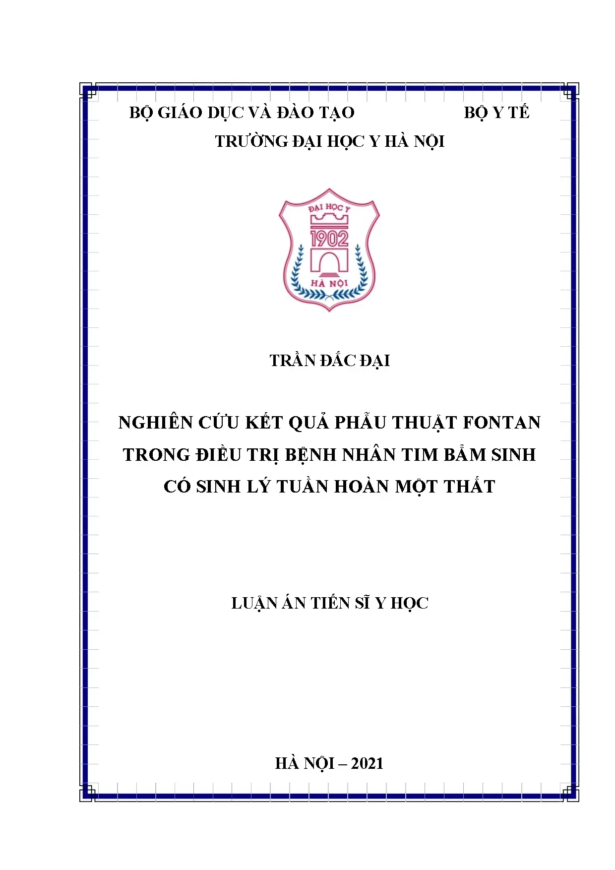 Kết quả phẫu thuật Fontan trong điều trị bệnh nhân tim bẩm sinh