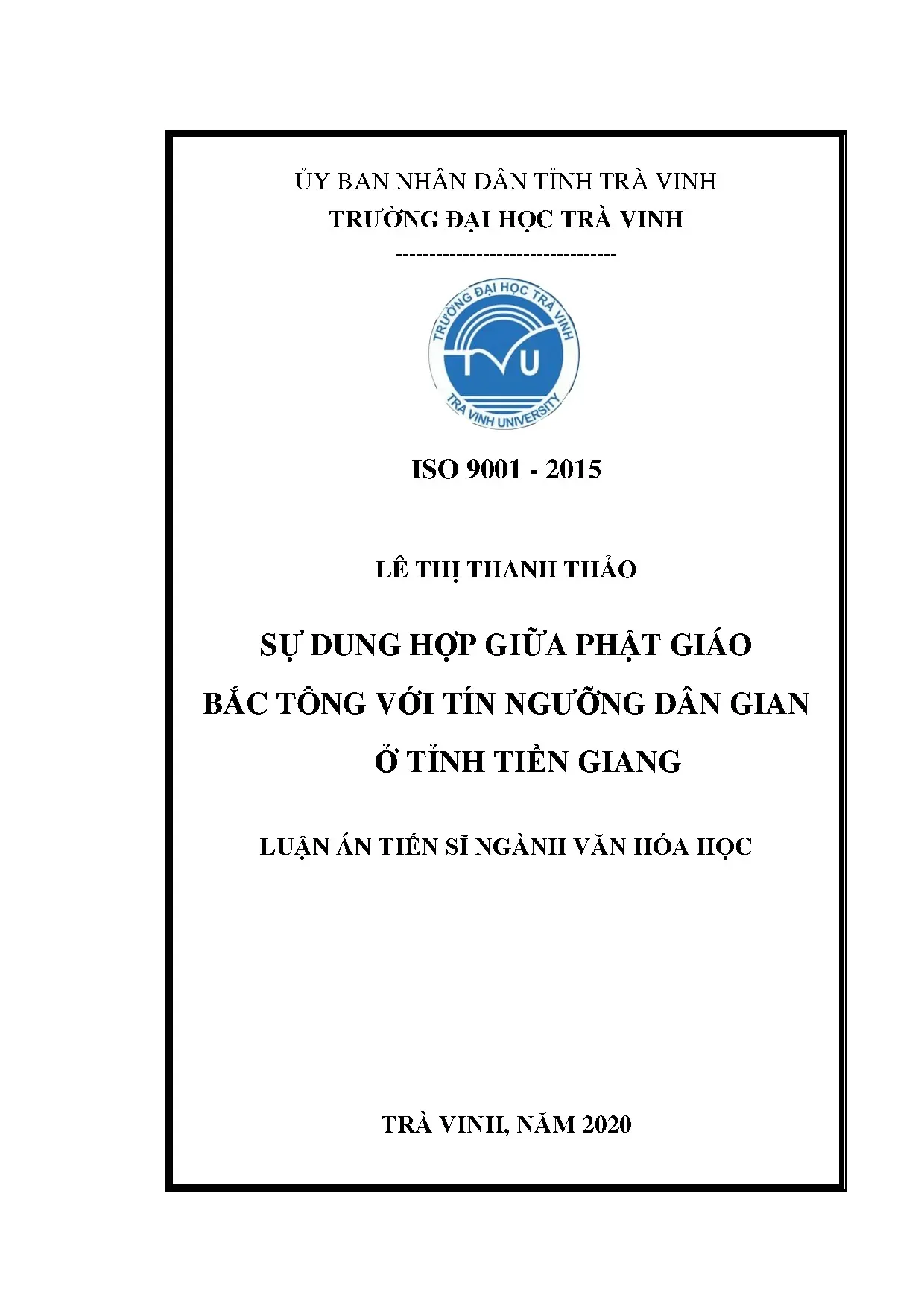 Sự dung hợp Phật giáo Bắc Tông với tín ngưỡng dân gian ở Tiền Giang