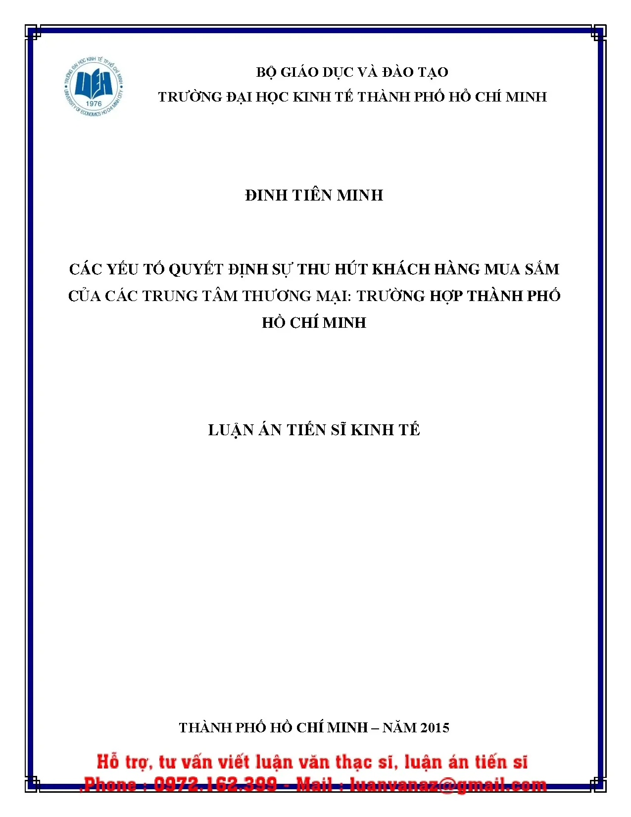 CáC YẾU Tố QUYẾT ĐỊNH SỰ THU HÚT KHÁCH HÀNG