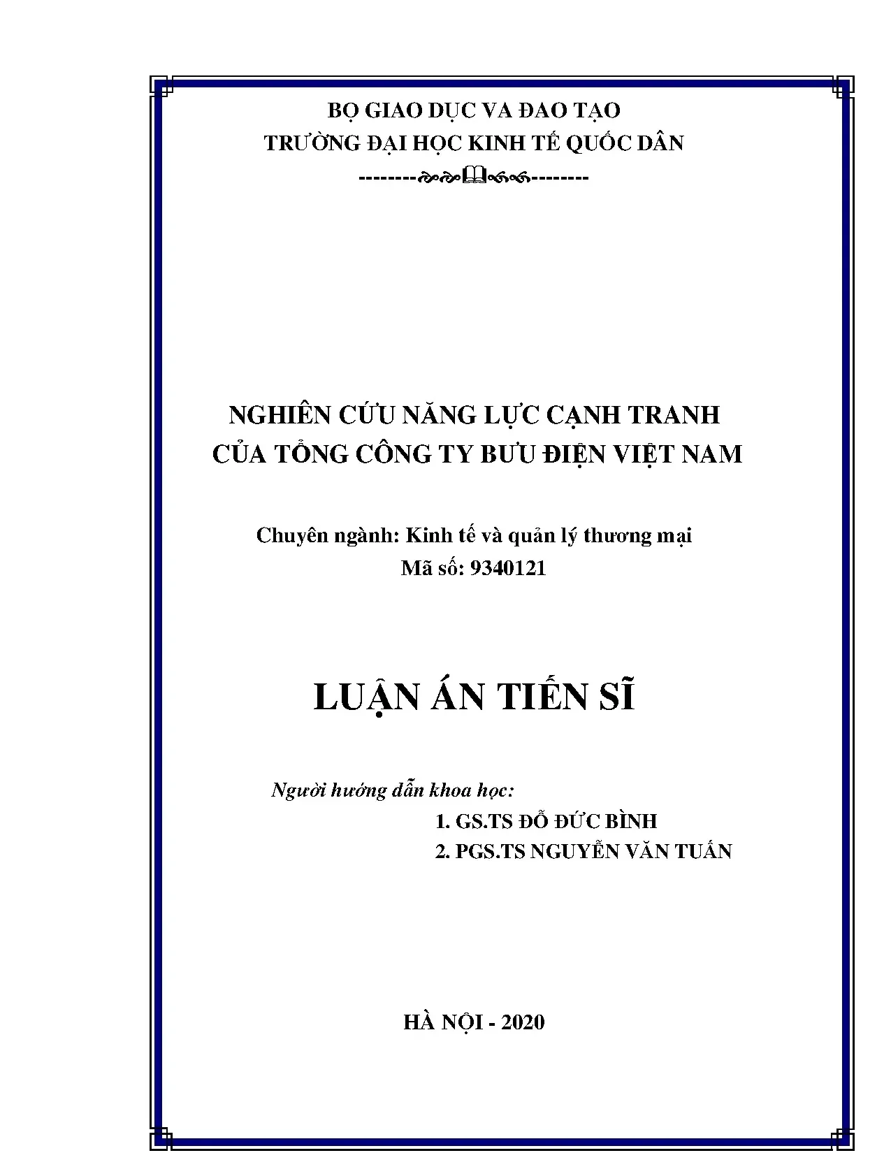 Năng lực cạnh tranh Bưu điện Việt Nam trong ngành logistics