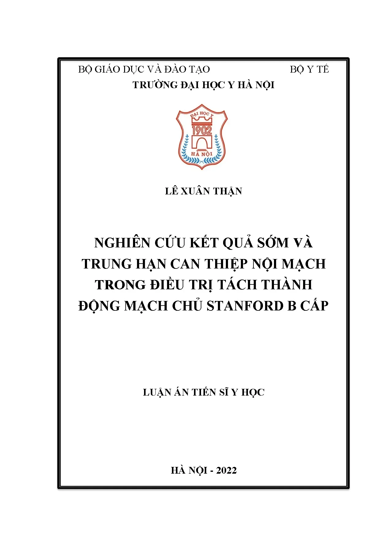 Can thiệp nội mạch điều trị tách thành ĐMC Stanford B cấp