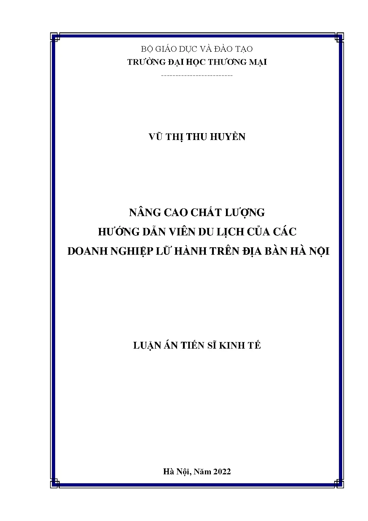 Nâng cao chất lượng hướng dẫn viên du lịch Hà Nội