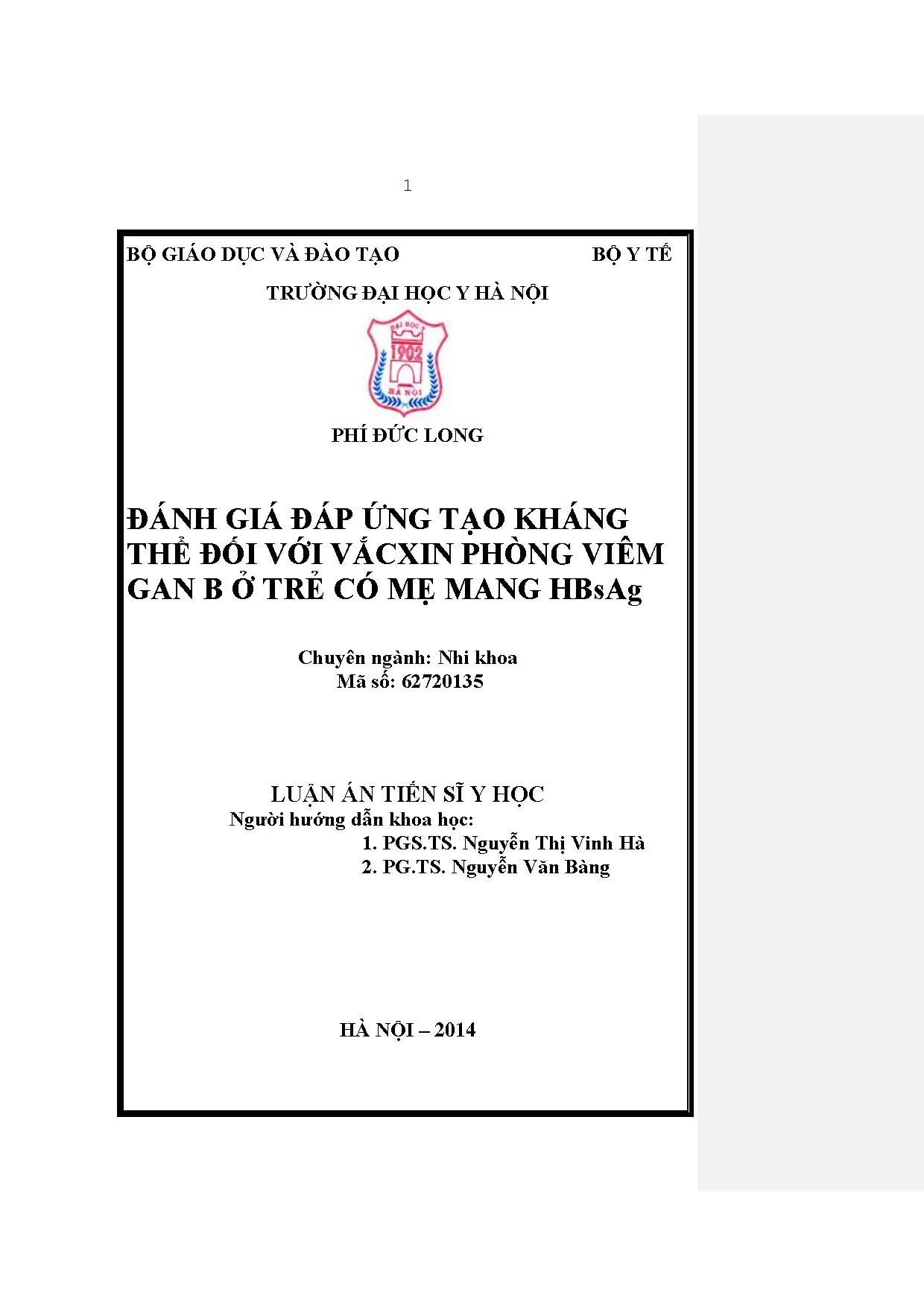 Đánh giá đáp ứng kháng thể vắcxin viêm gan B ở trẻ sơ sinh