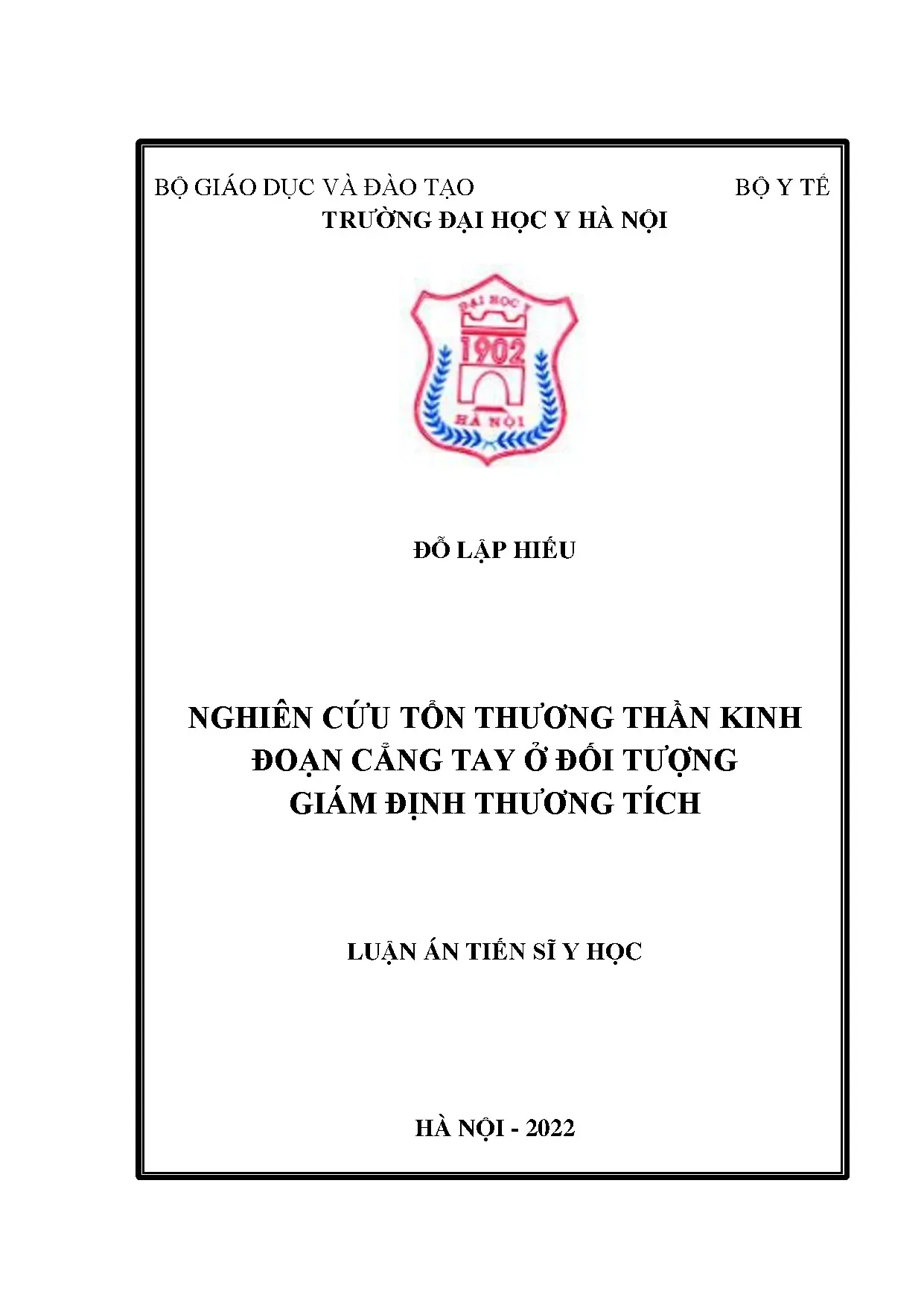 Tổn thương dây thần kinh đoạn cẳng tay giám định thương tích