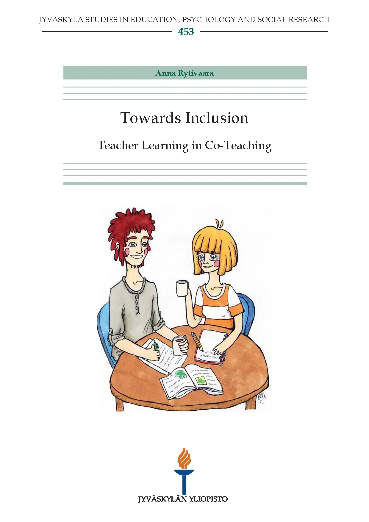 Towards inclusion teacher learning in co teaching anna rytiv