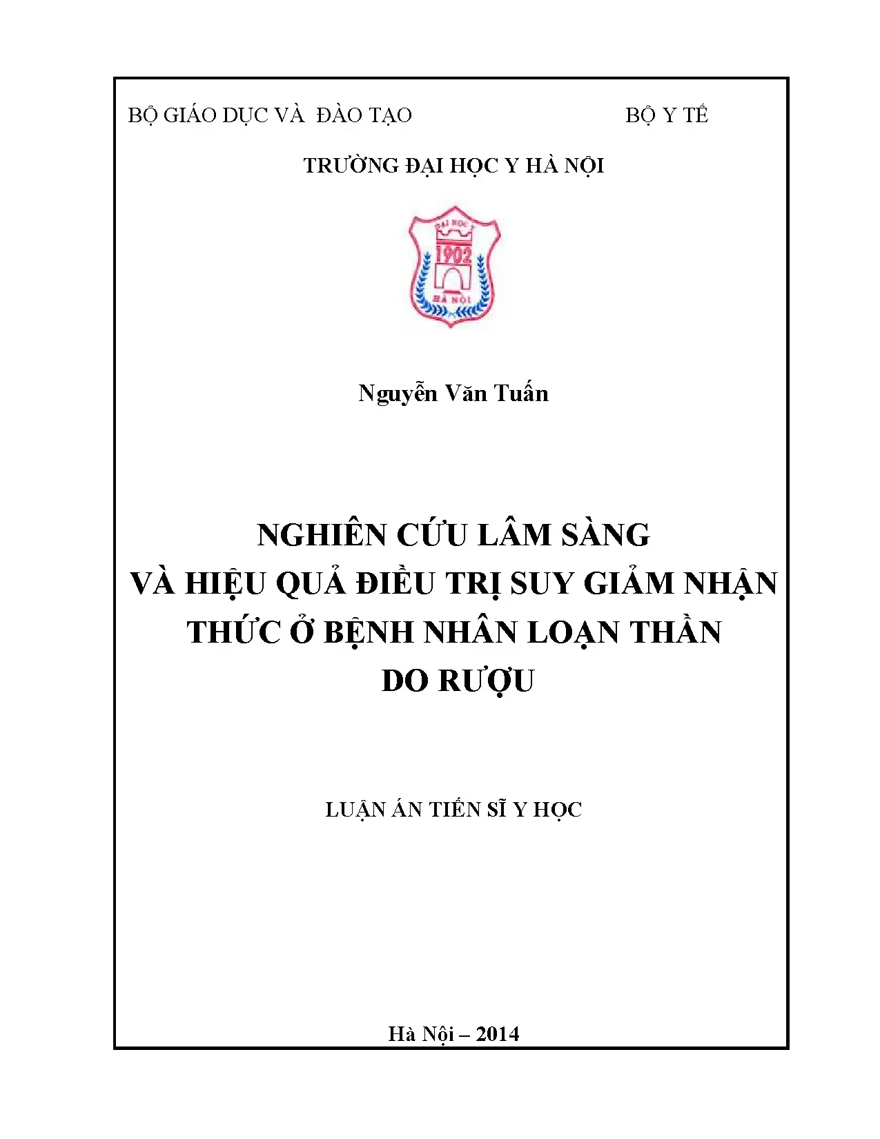 Luận án tiến sĩ nghiên cứu lâm sàng và hiệu quả điều trị suy