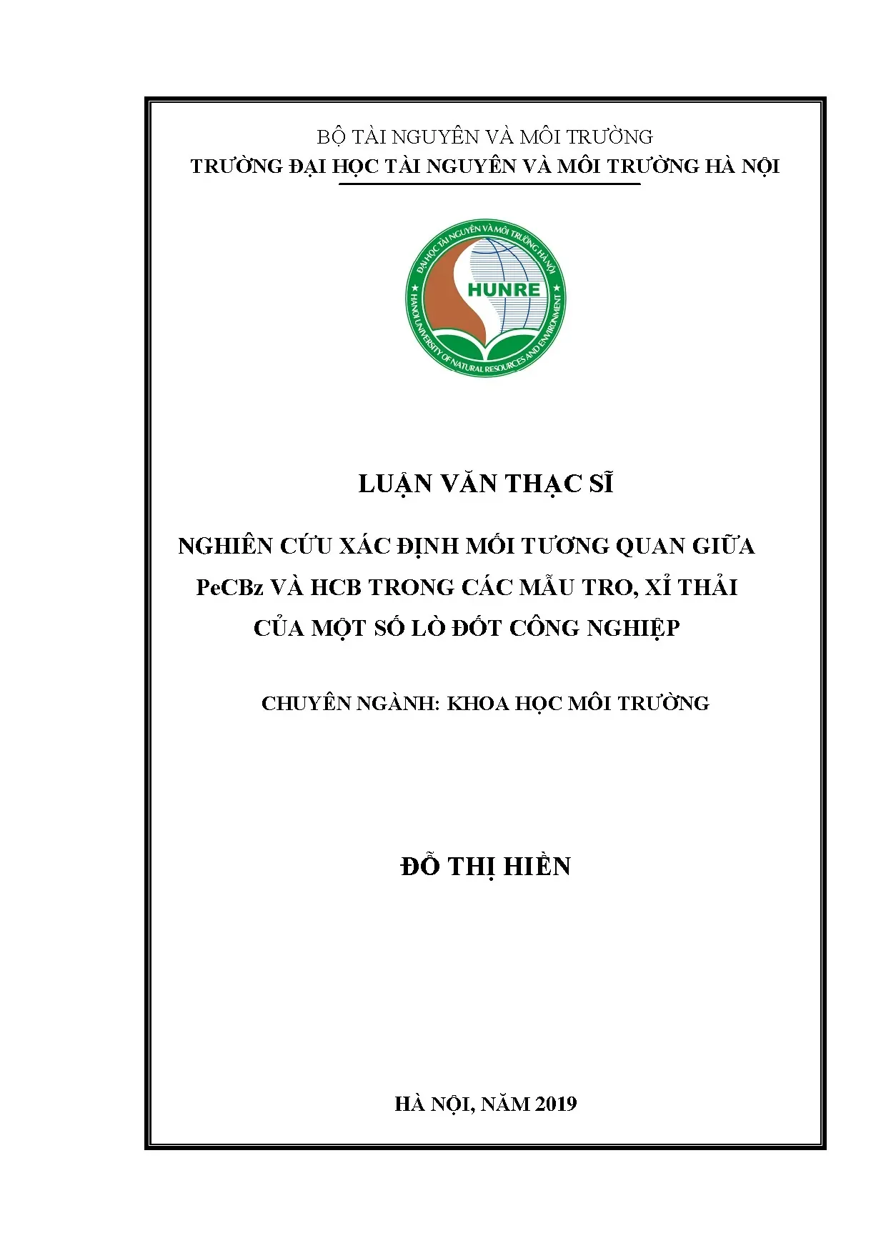 Luận án tiến sĩ nghiên cứu xác định mối tương quan giữa pecb