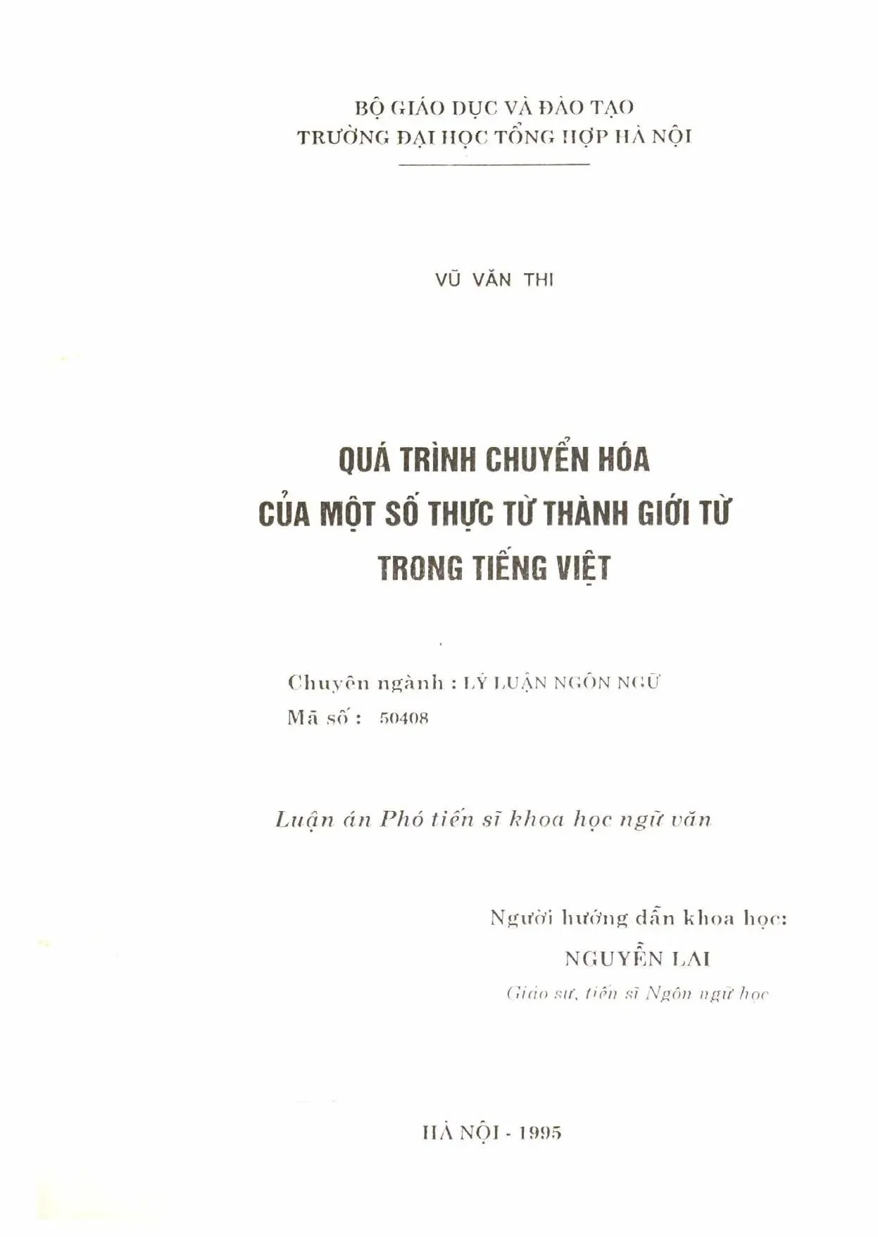 Chuyển hóa Thực từ thành Giới từ trong Tiếng Việt