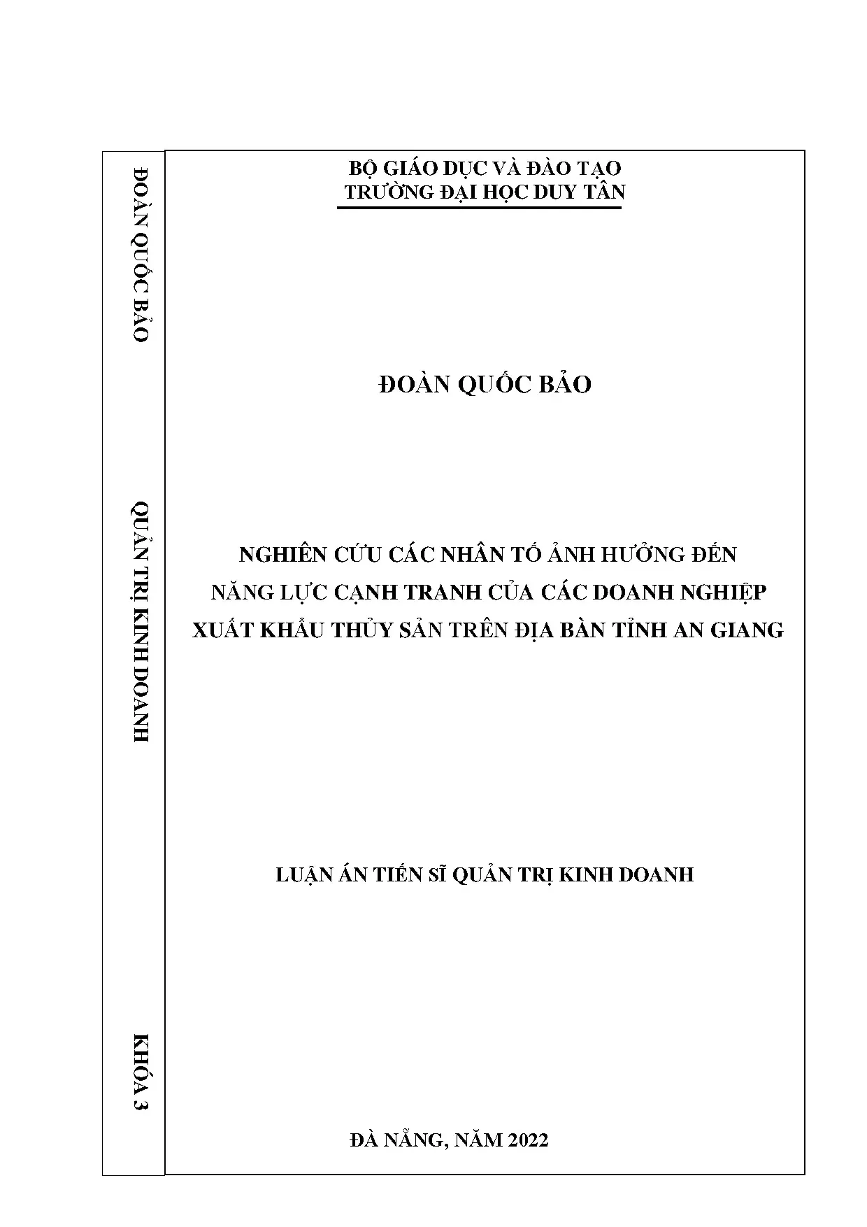 Luận án tiến sĩ nghiên cứu các nhân tố ảnh hưởng đến năng lự