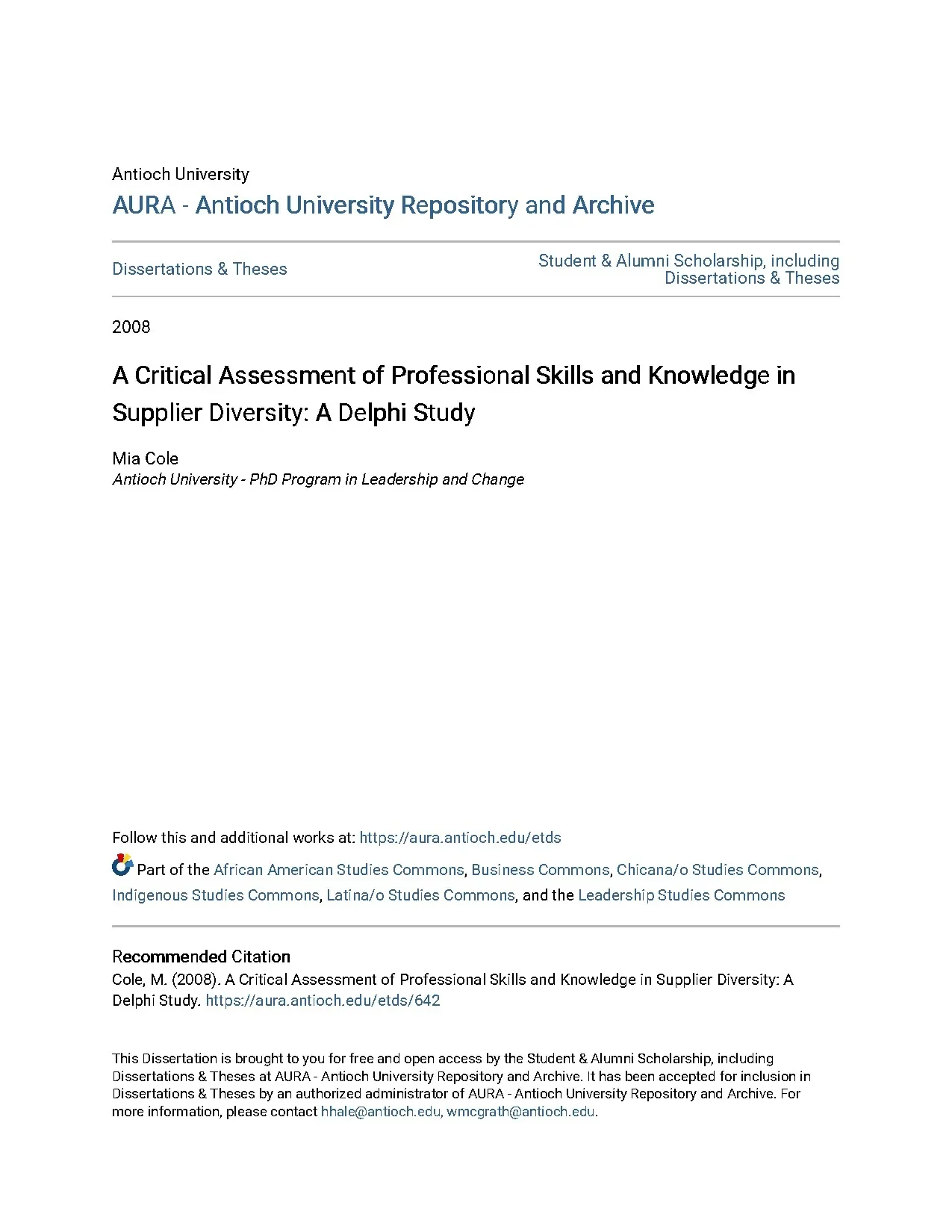 A critical assessment of professional skills and knowledge i