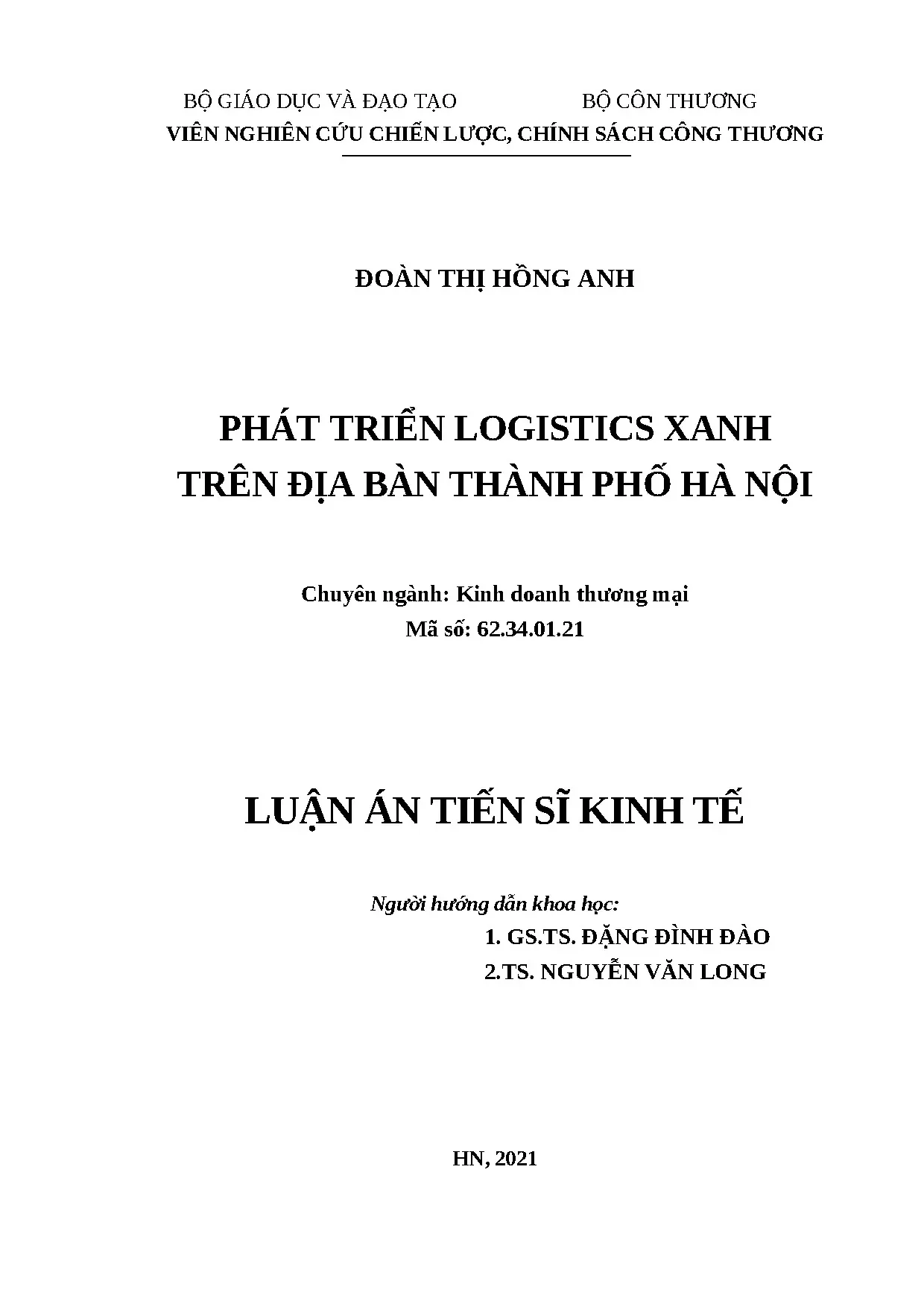 Phát triển logistics xanh tại Hà Nội