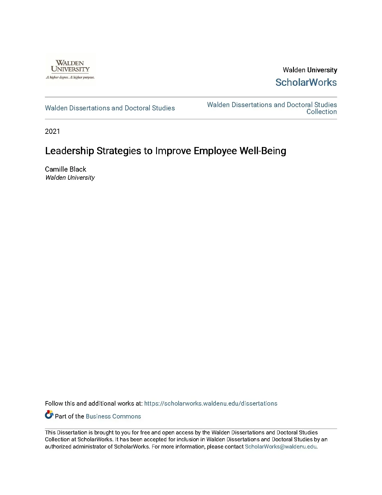 Leadership strategies to improve employee well being