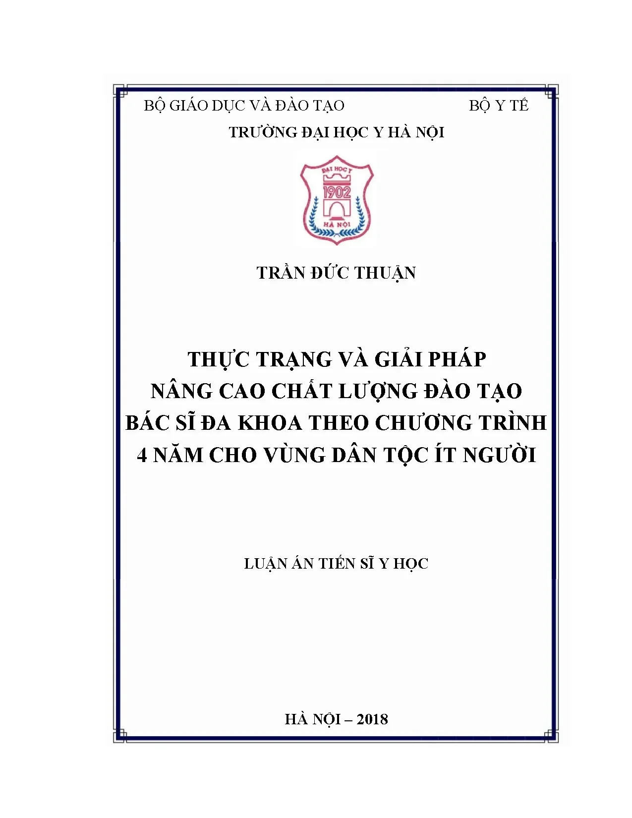 Nâng cao chất lượng đào tạo bác sĩ đa khoa