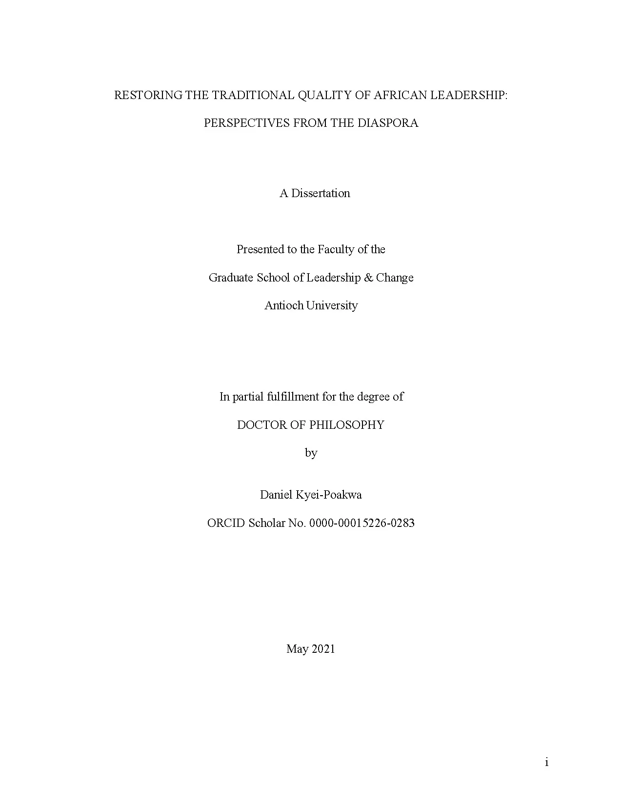 Kyei pakwa dissertation wex final approval