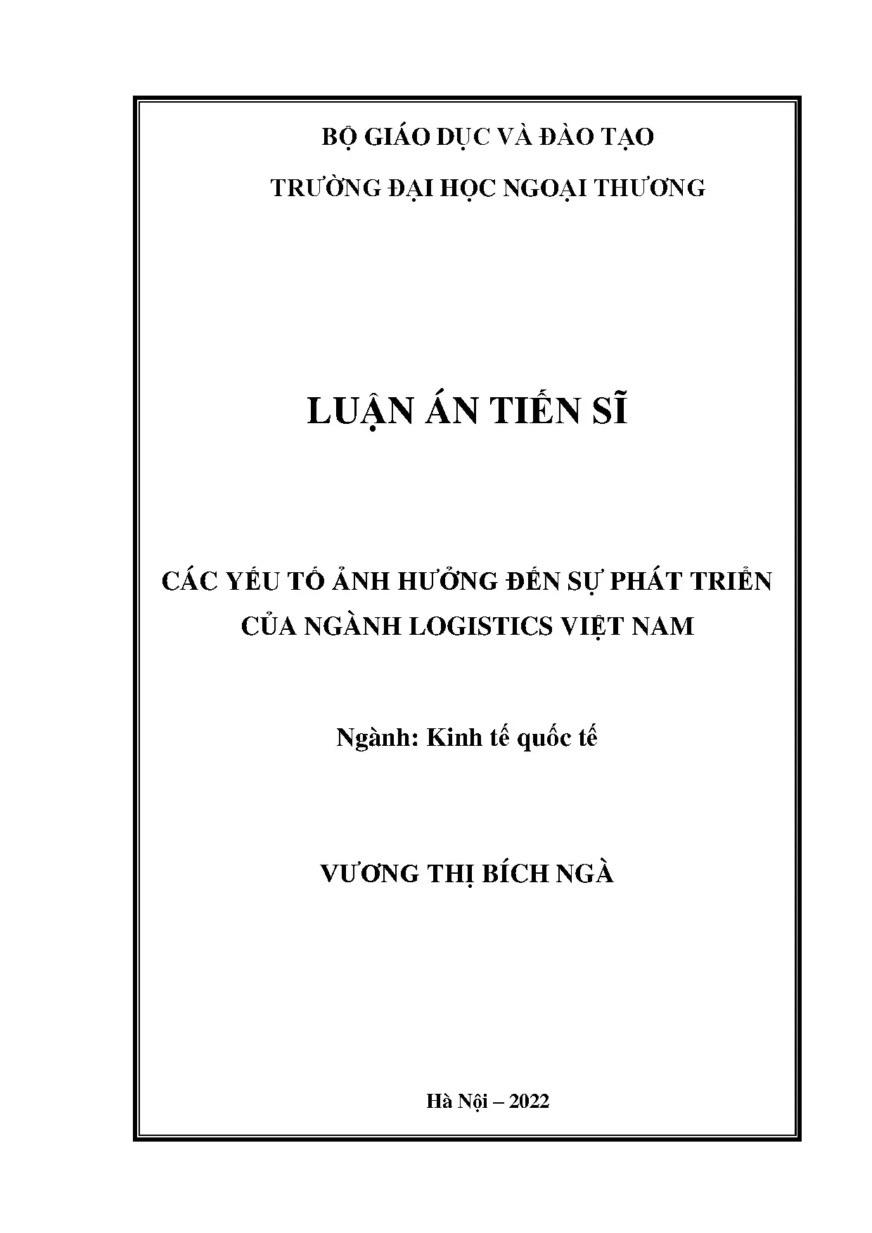 Yếu tố ảnh hưởng đến phát triển logistics Việt Nam