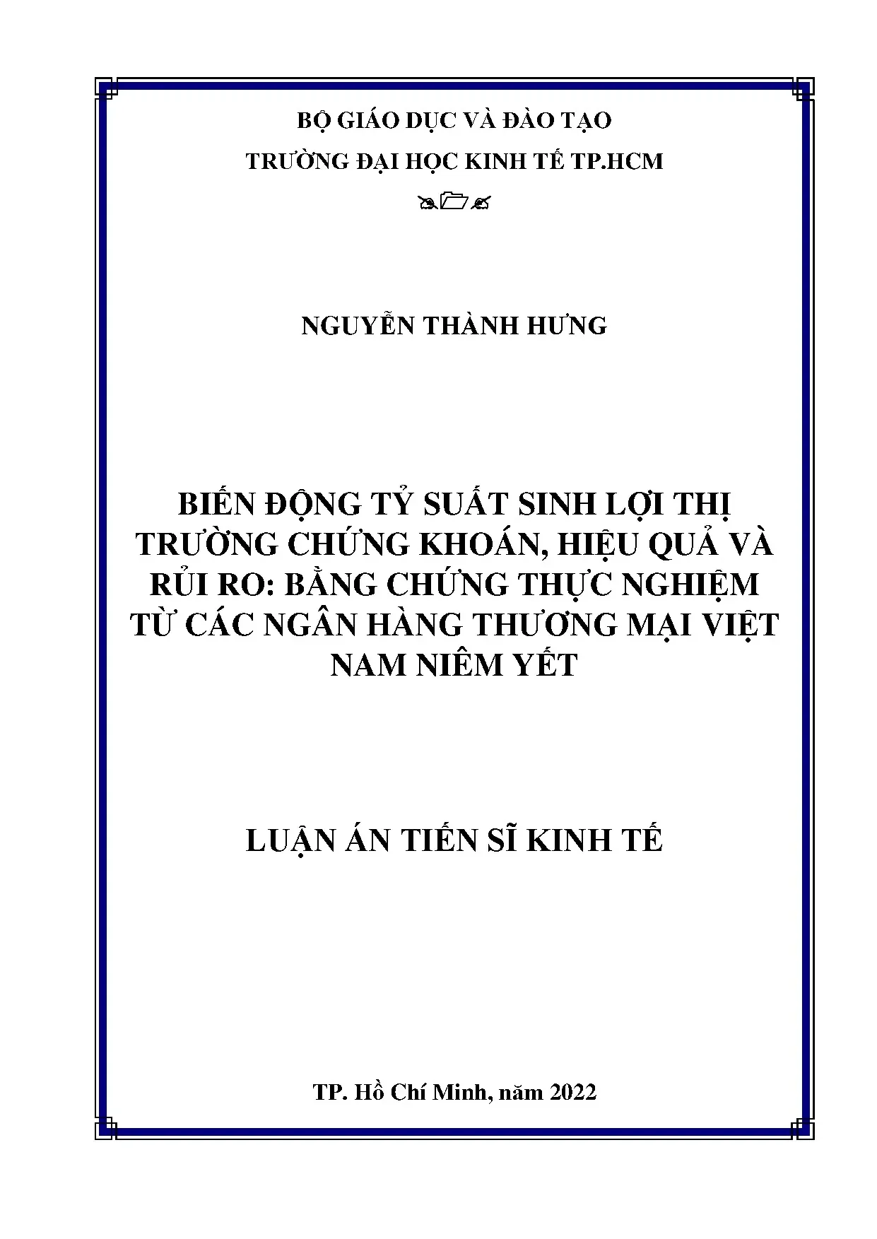 Biến động lợi suất CK: Hiệu quả và Rủi ro Ngân hàng VN