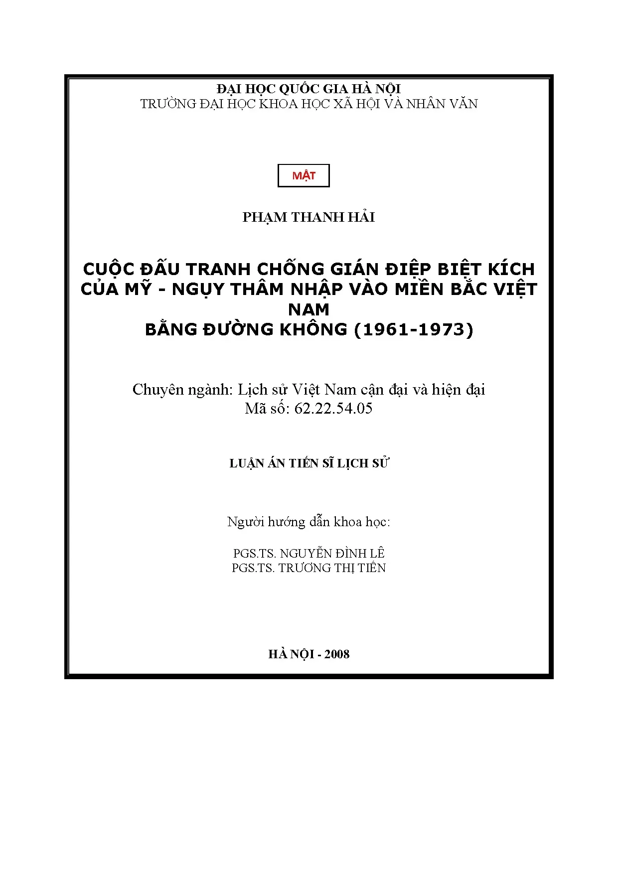Chống gián điệp biệt kích Mỹ-Ngụy thâm nhập miền Bắc 1961-1973