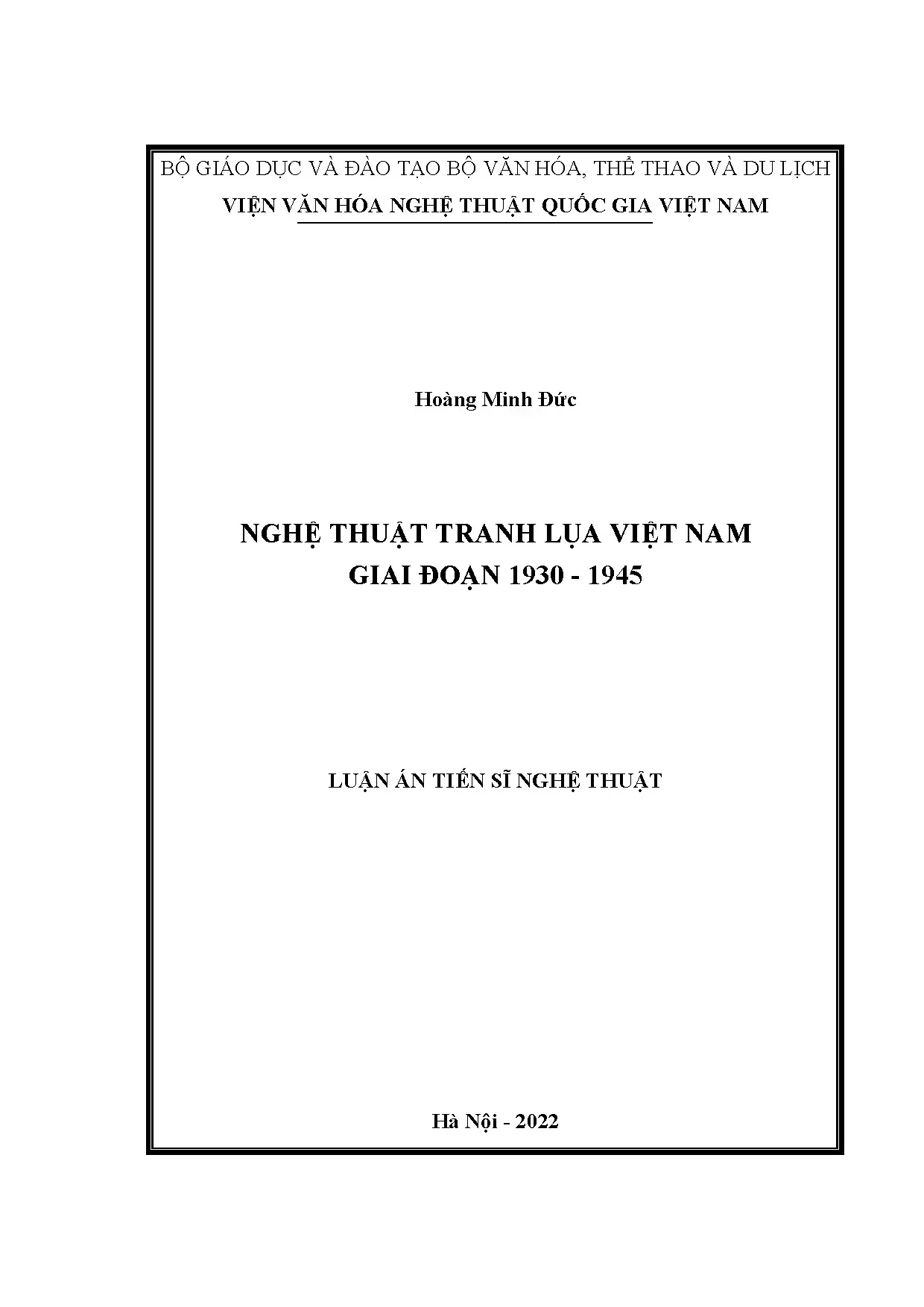 Tranh Lụa Việt Nam 1930-1945