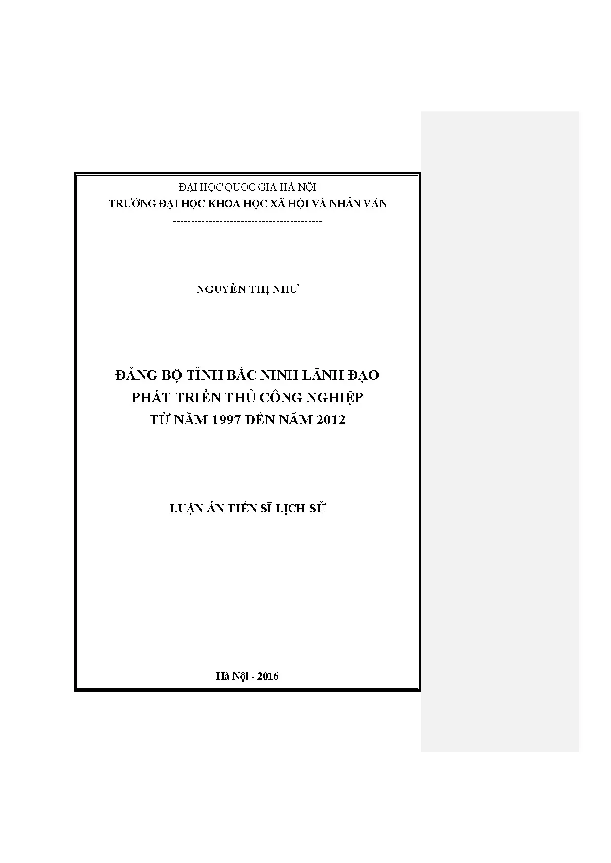 Lãnh đạo phát triển thủ công nghiệp tỉnh Bắc Ninh